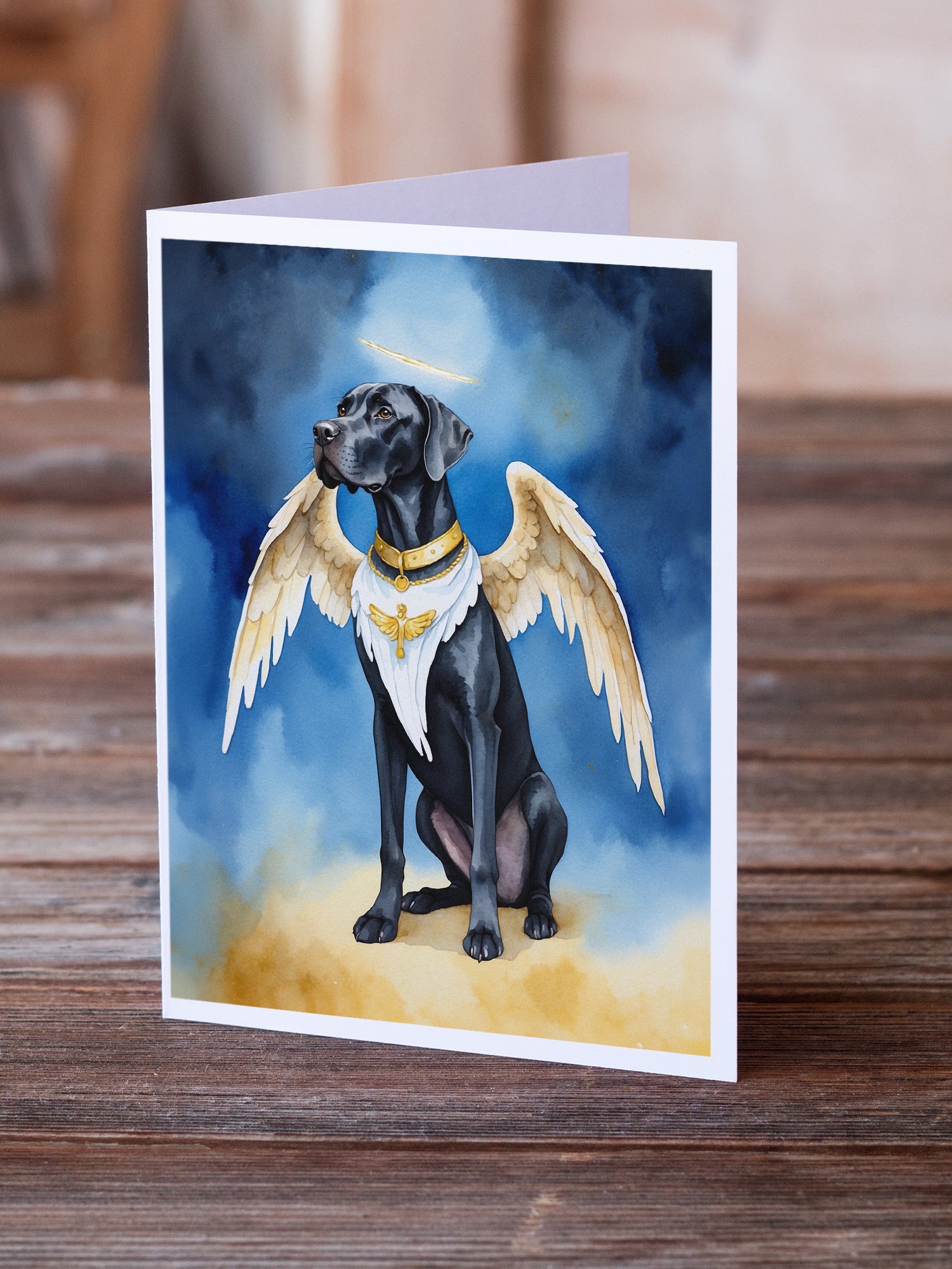 Great Dane My Angel Greeting Cards Pack of 8