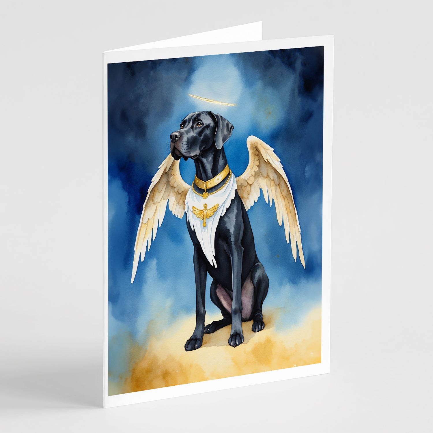 Buy this Great Dane My Angel Greeting Cards Pack of 8