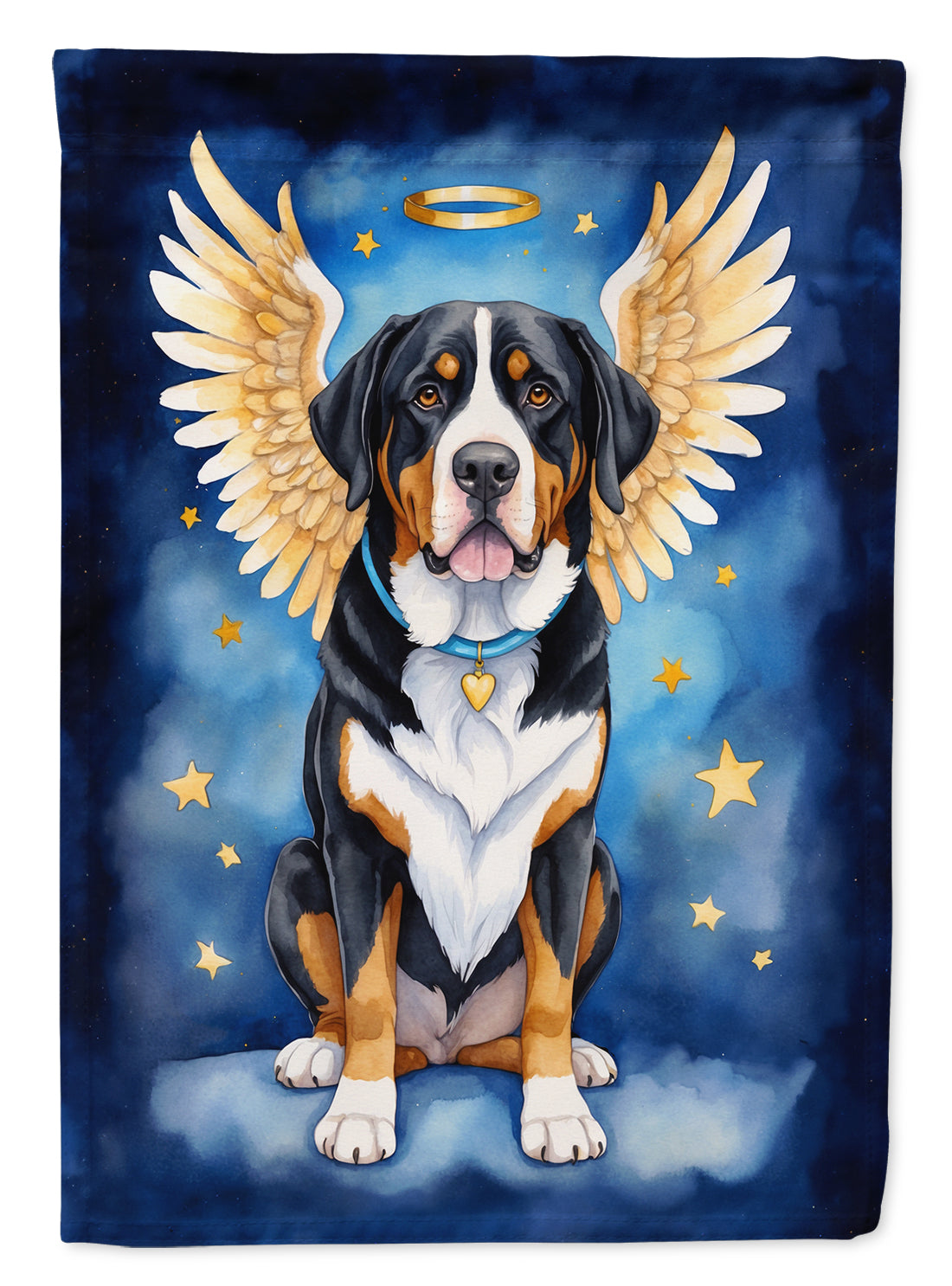 Buy this Greater Swiss Mountain Dog My Angel House Flag