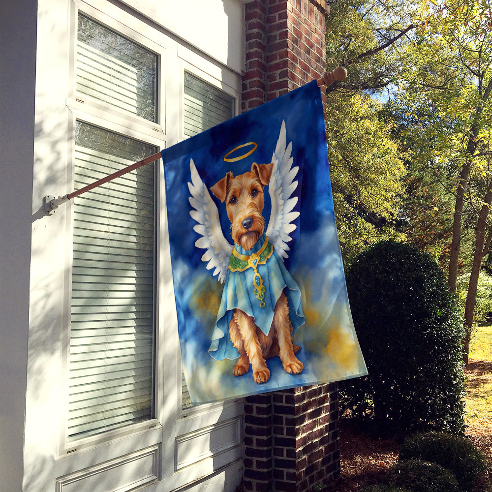 Irish Terrier My Angel House Flag