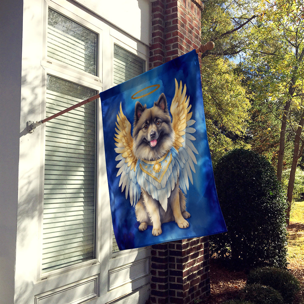 Keeshond My Angel House Flag