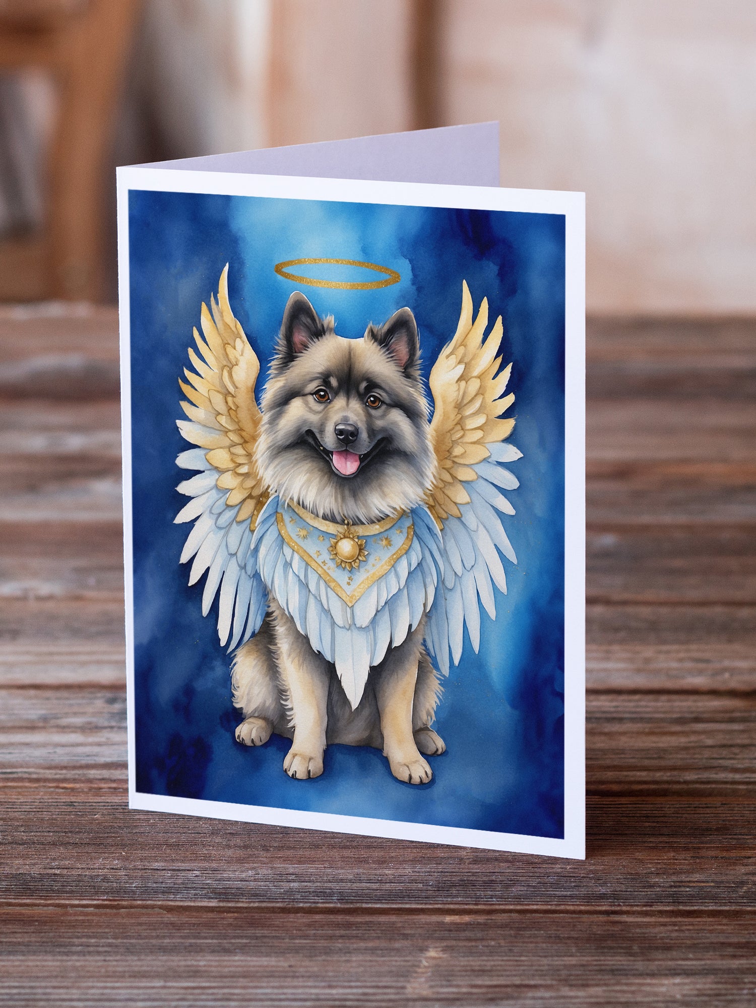 Buy this Keeshond My Angel Greeting Cards Pack of 8
