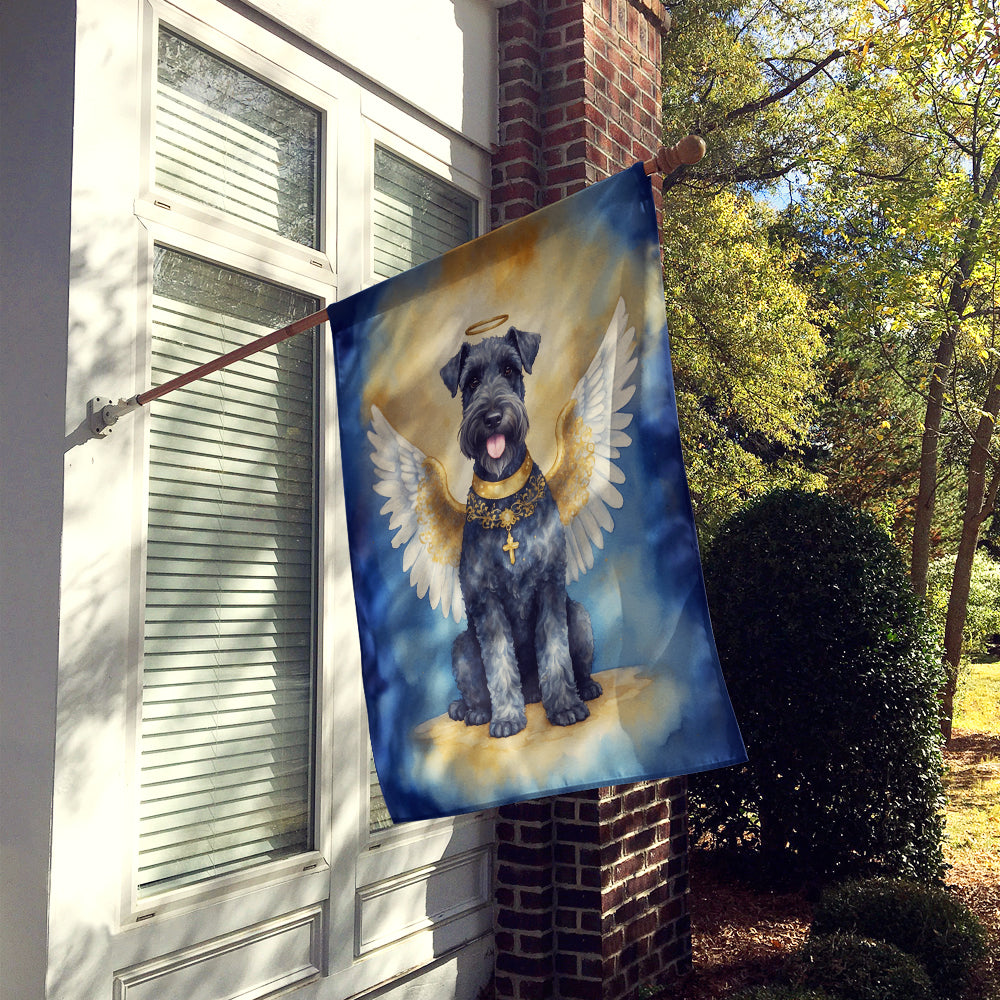 Kerry Blue Terrier My Angel House Flag
