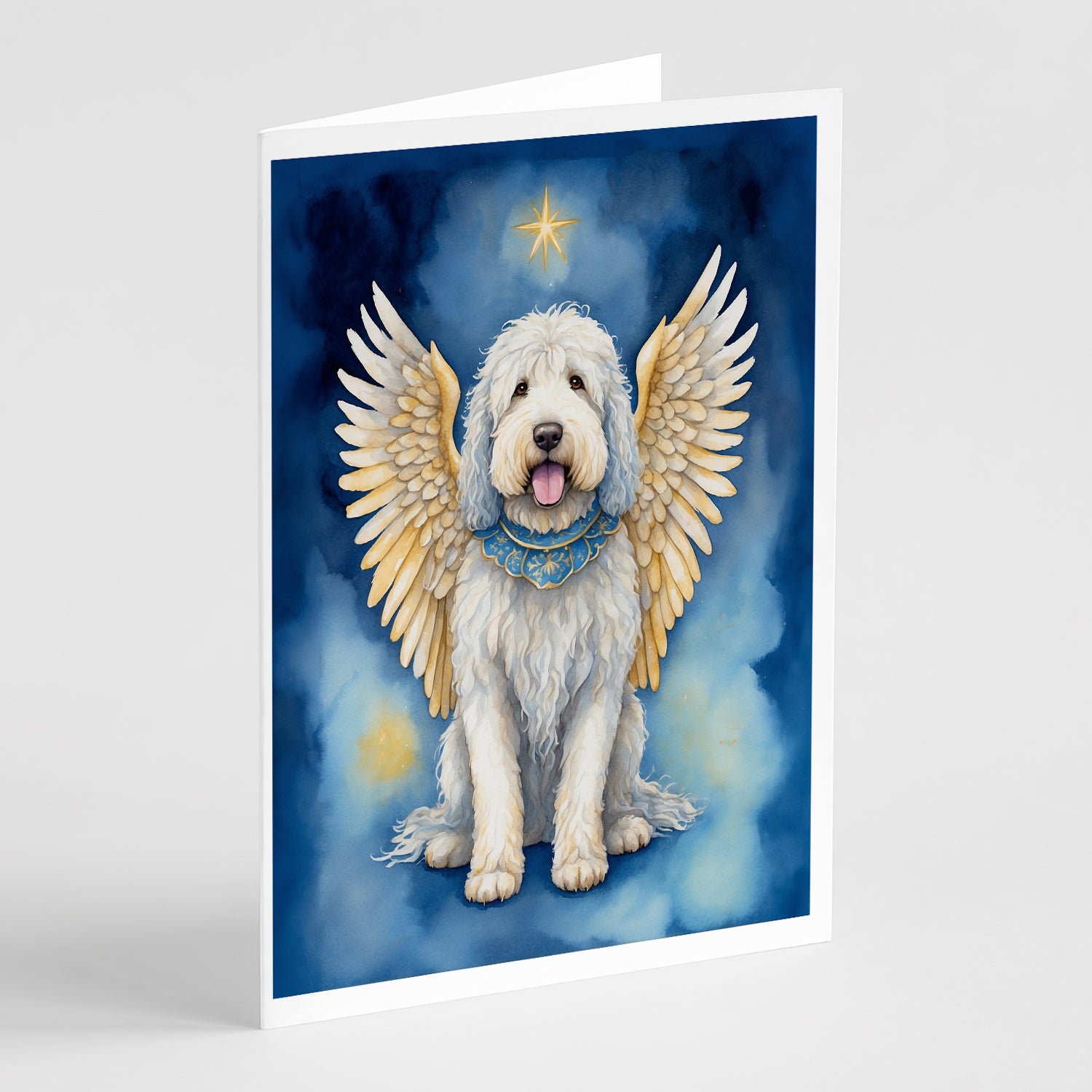Buy this Komondor My Angel Greeting Cards Pack of 8