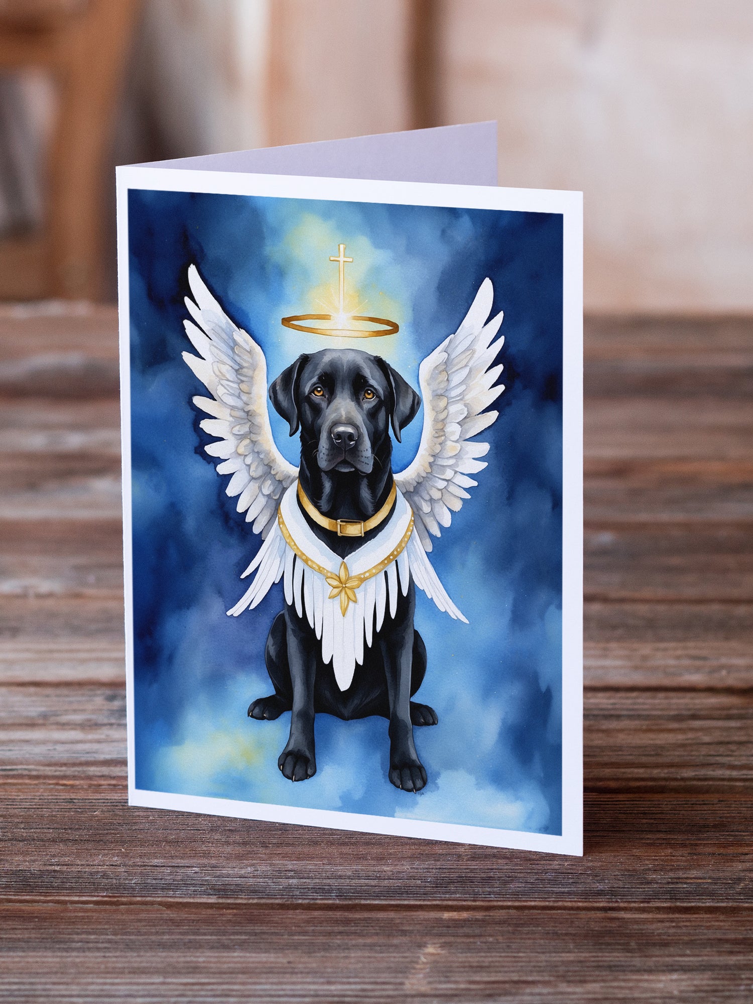 Buy this Black Labrador Retriever My Angel Greeting Cards Pack of 8