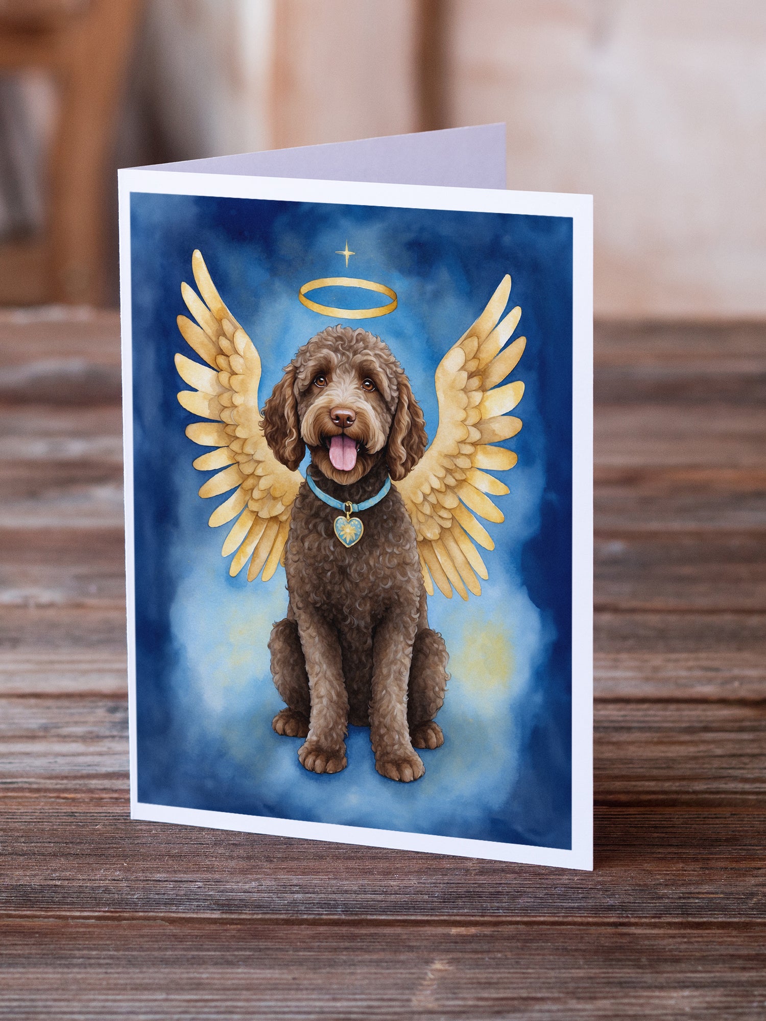 Labradoodle My Angel Greeting Cards Pack of 8