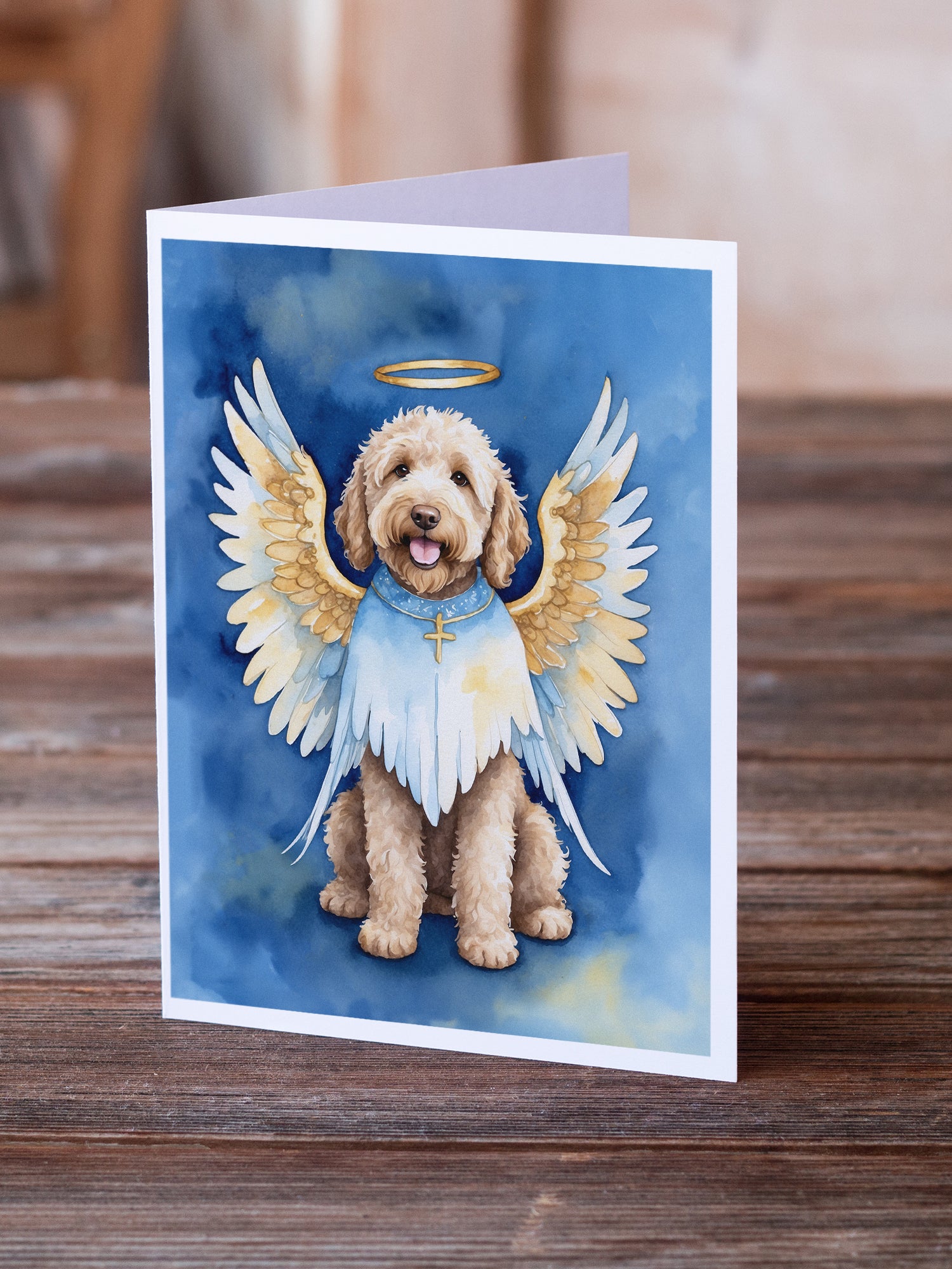 Buy this Labradoodle My Angel Greeting Cards Pack of 8