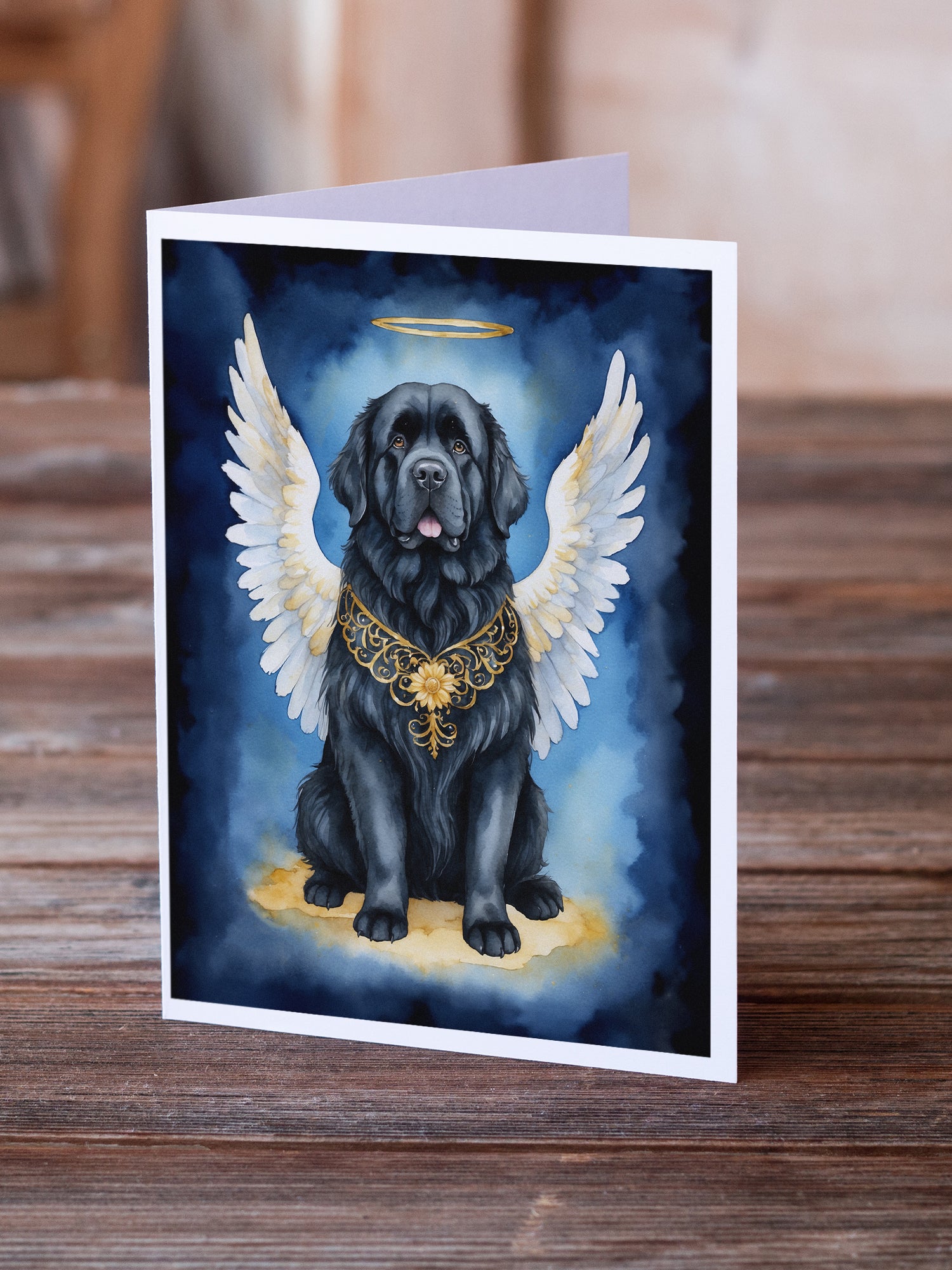 Buy this Newfoundland My Angel Greeting Cards Pack of 8