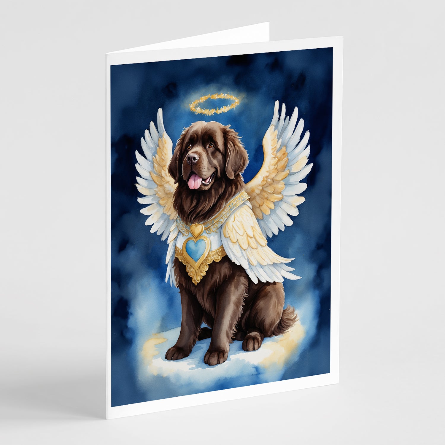 Buy this Newfoundland My Angel Greeting Cards Pack of 8