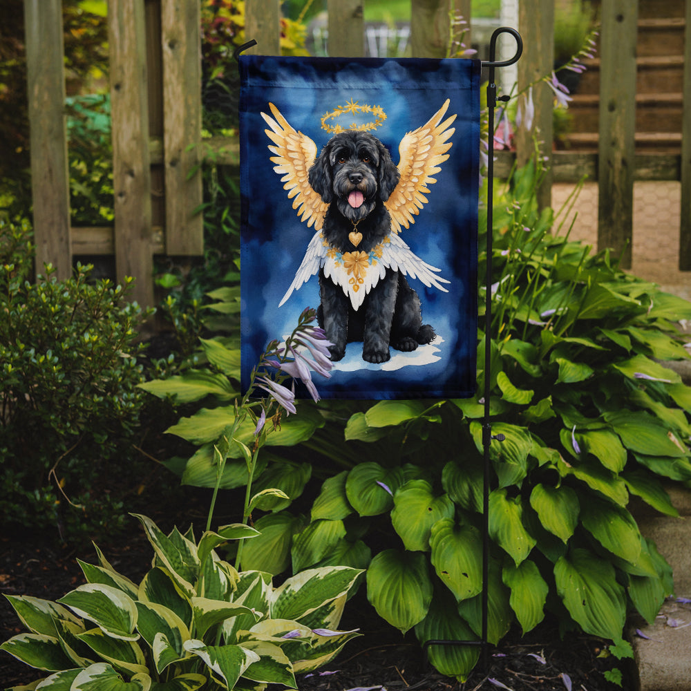 Portuguese Water Dog My Angel Garden Flag