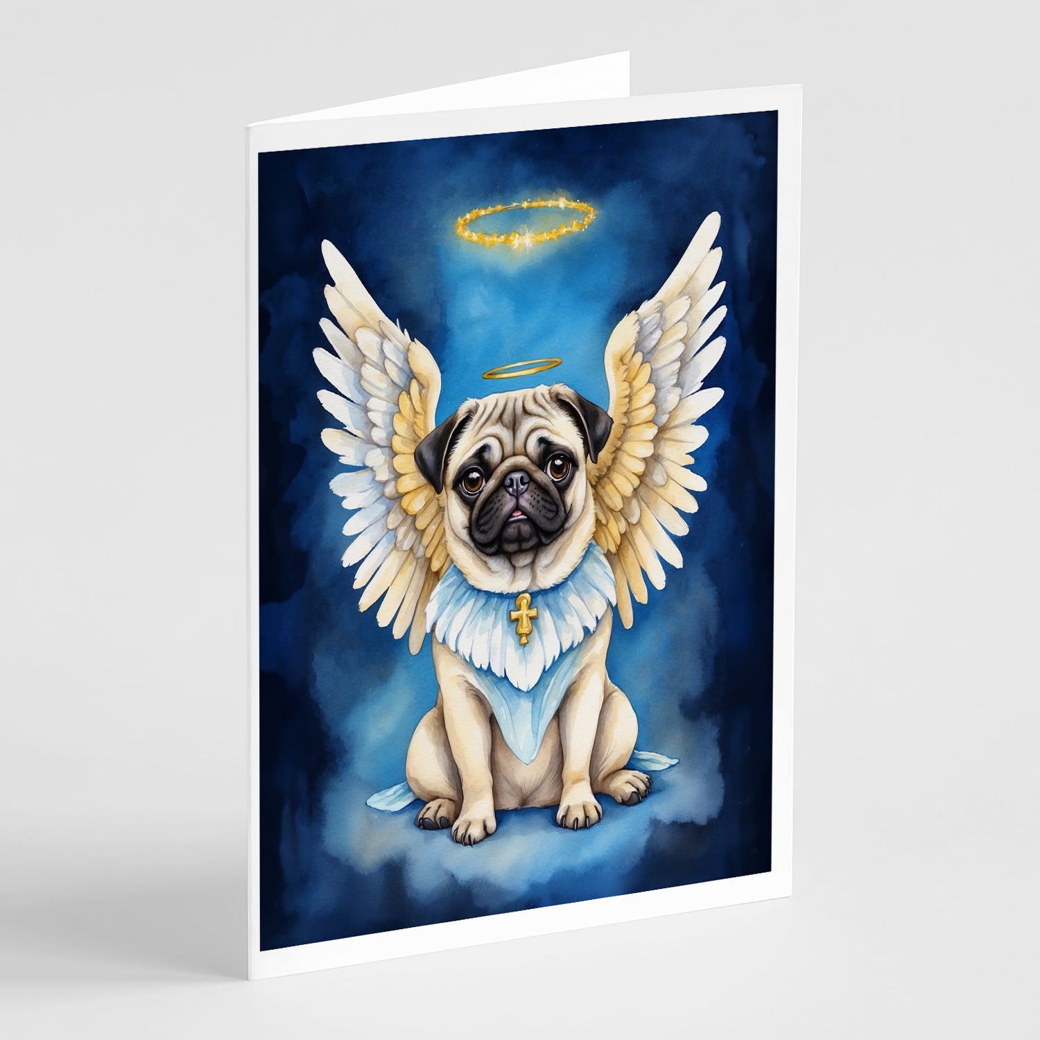 Buy this Pug My Angel Greeting Cards Pack of 8