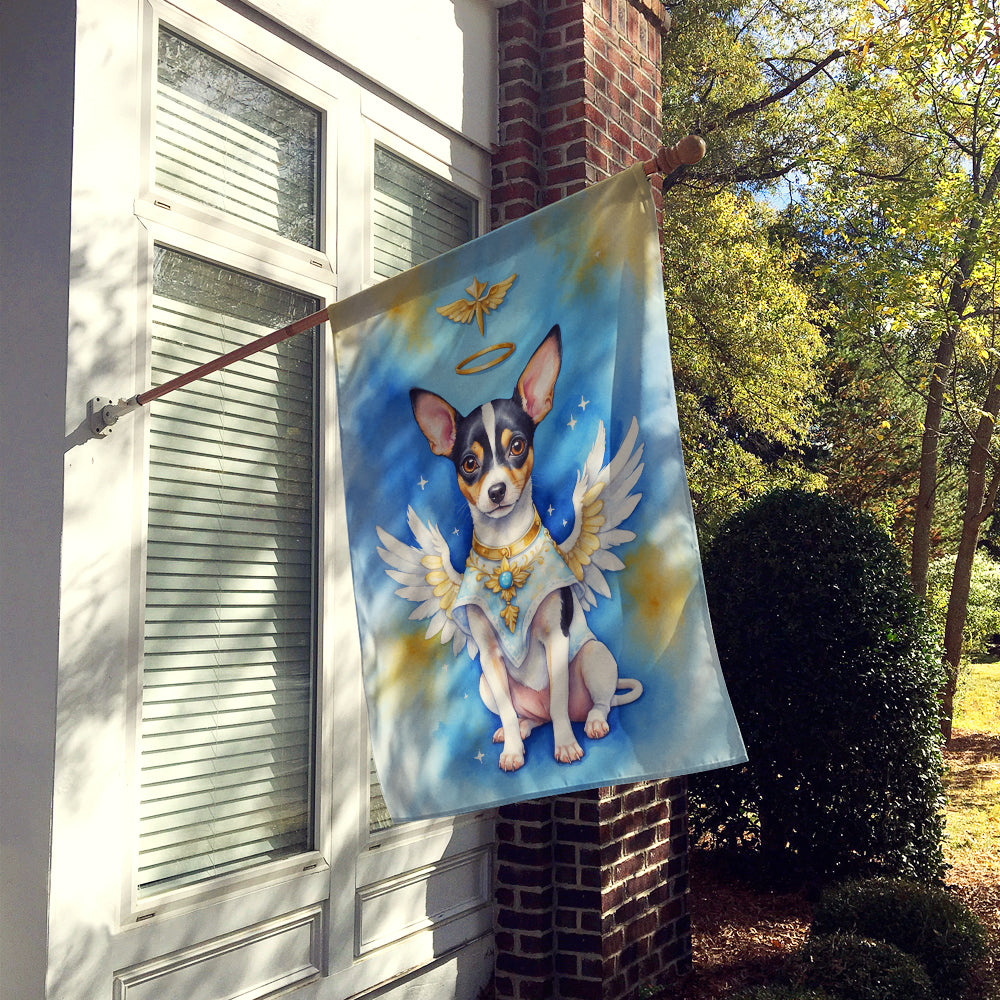 Rat Terrier My Angel House Flag