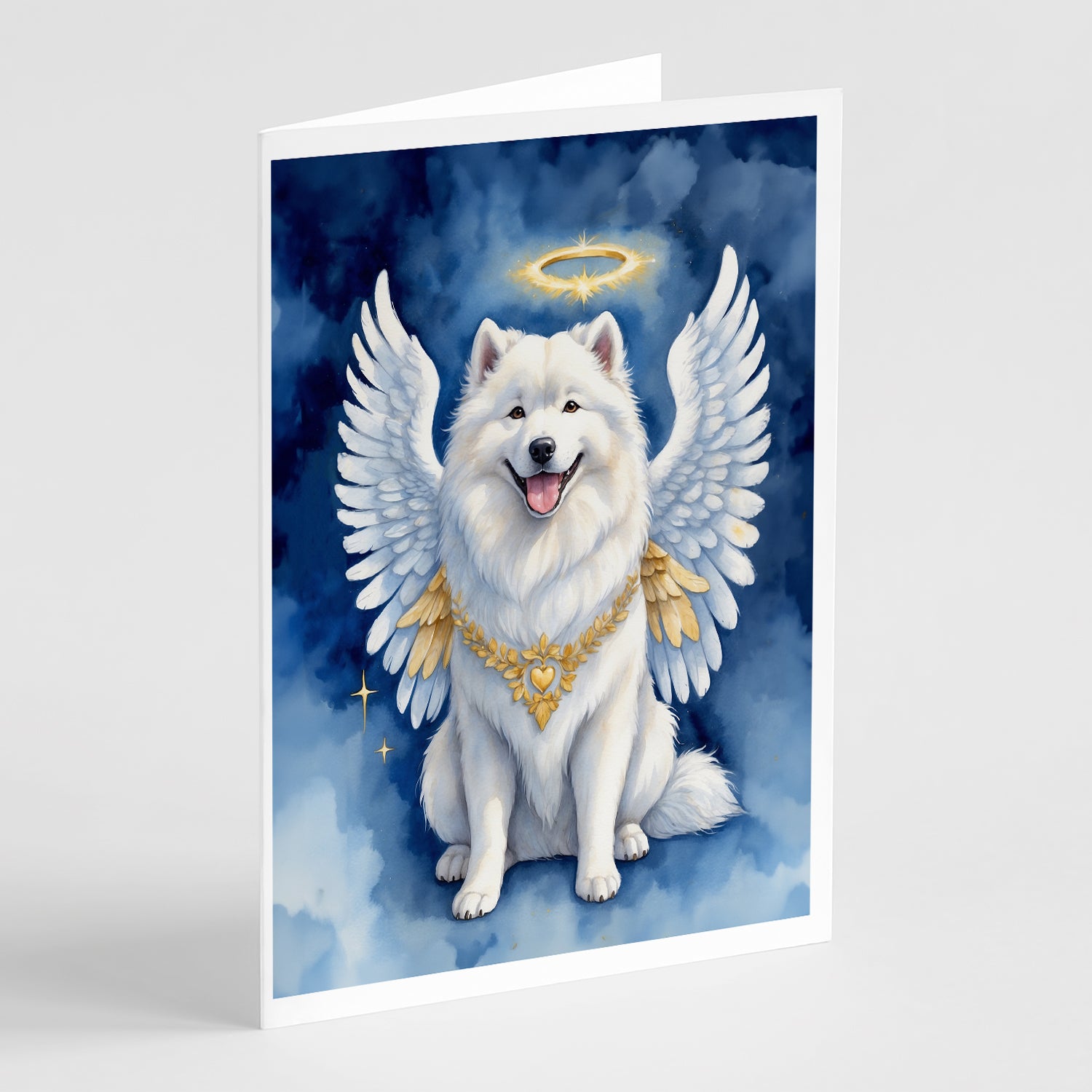 Buy this Samoyed My Angel Greeting Cards Pack of 8