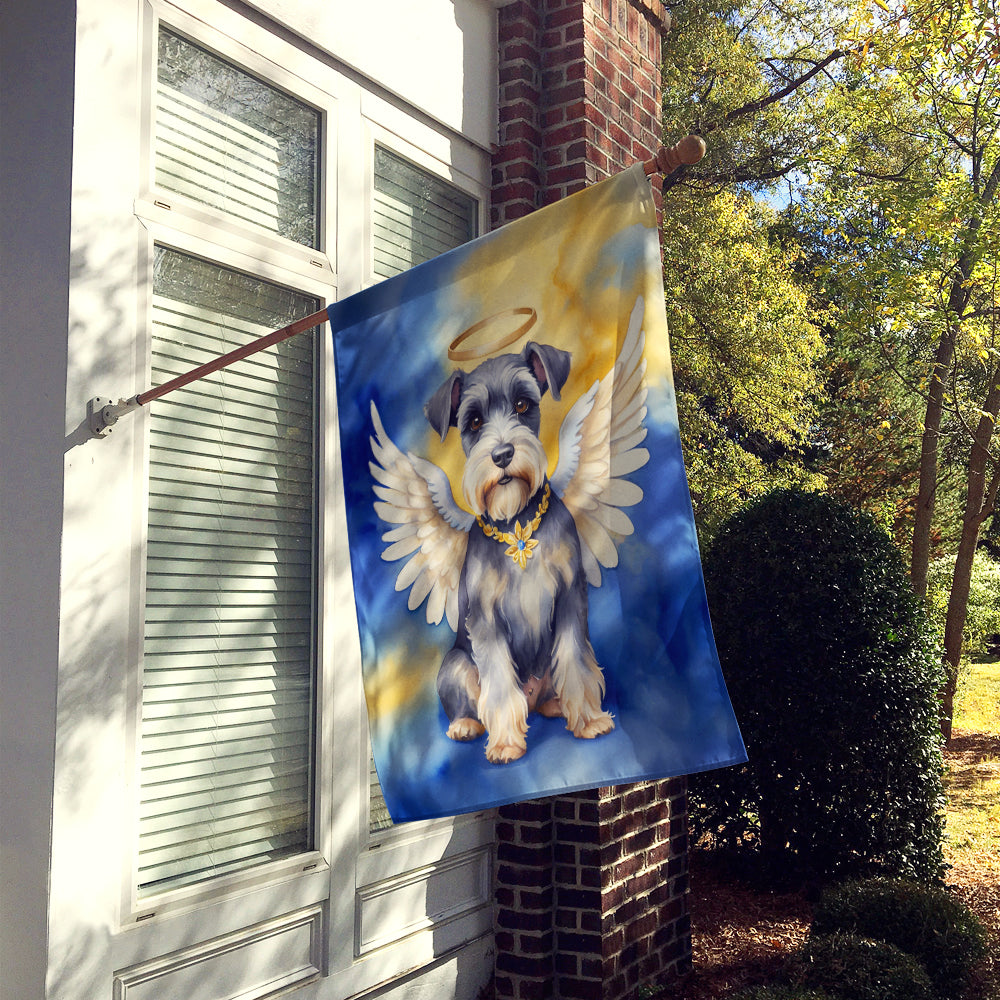 Buy this Schnauzer My Angel House Flag