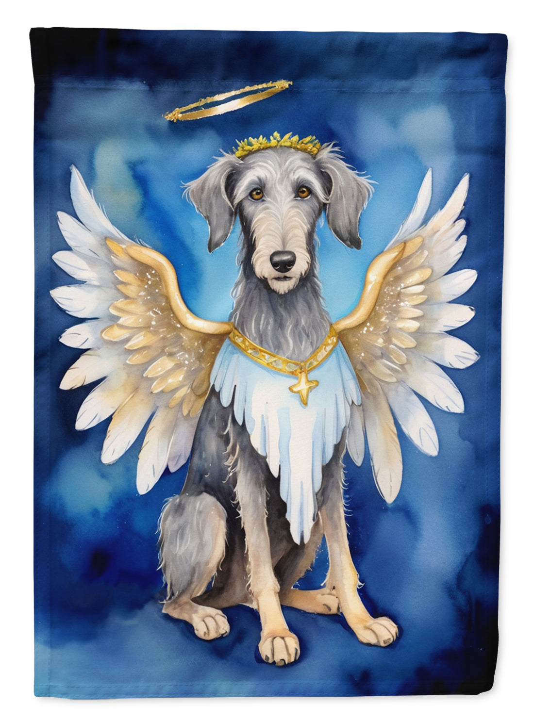 Buy this Scottish Deerhound My Angel Garden Flag
