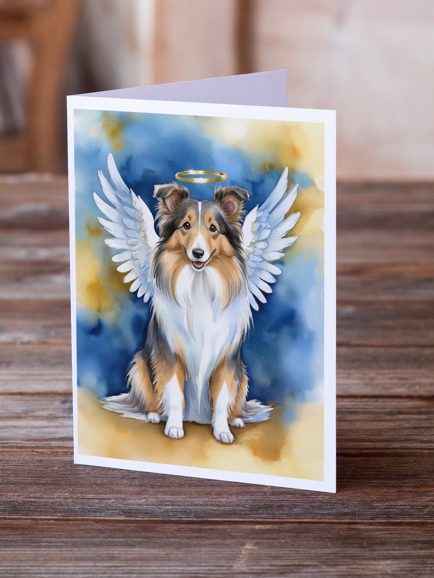 Buy this Sheltie My Angel Greeting Cards Pack of 8