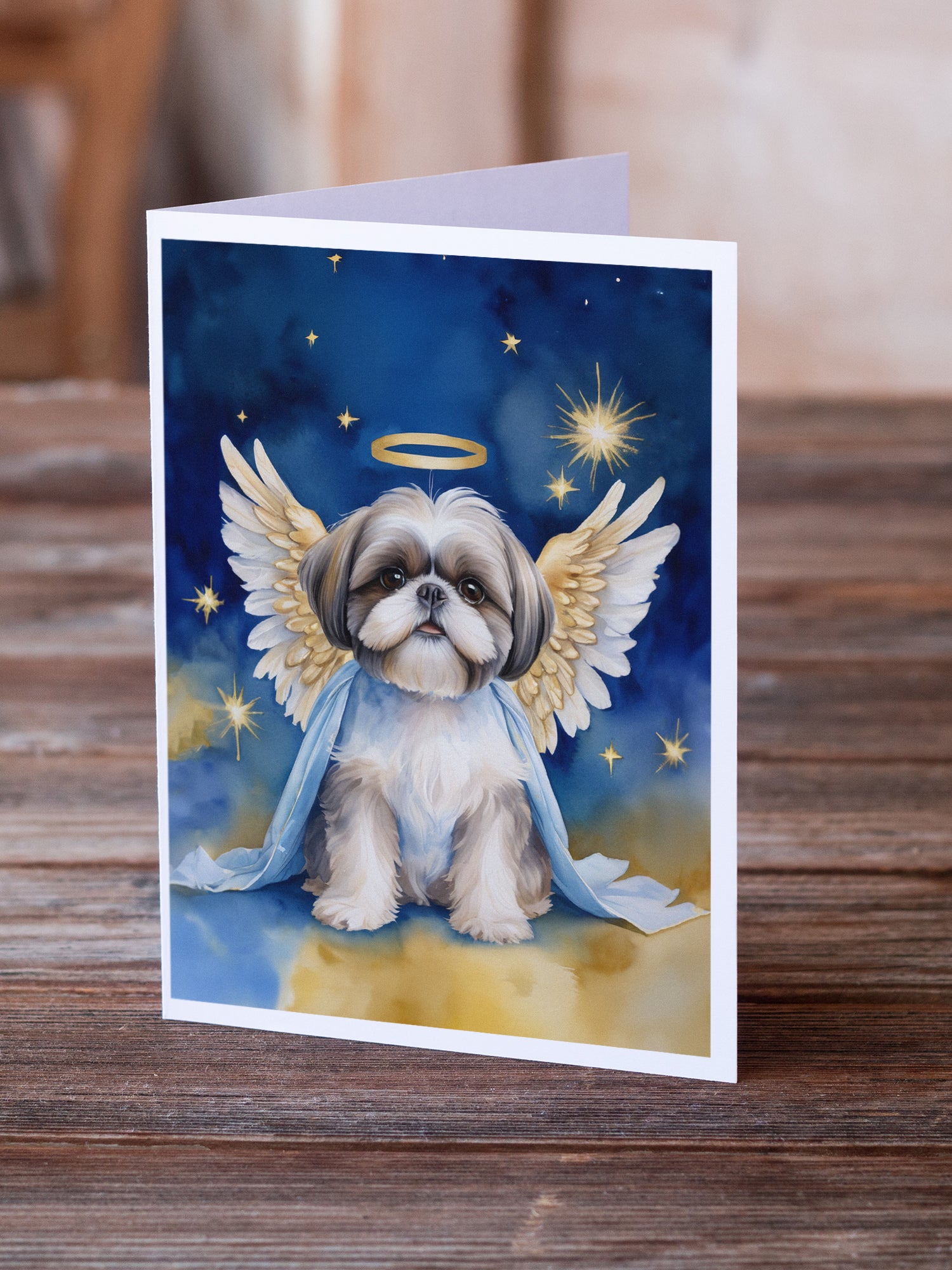 Buy this Shih Tzu My Angel Greeting Cards Pack of 8