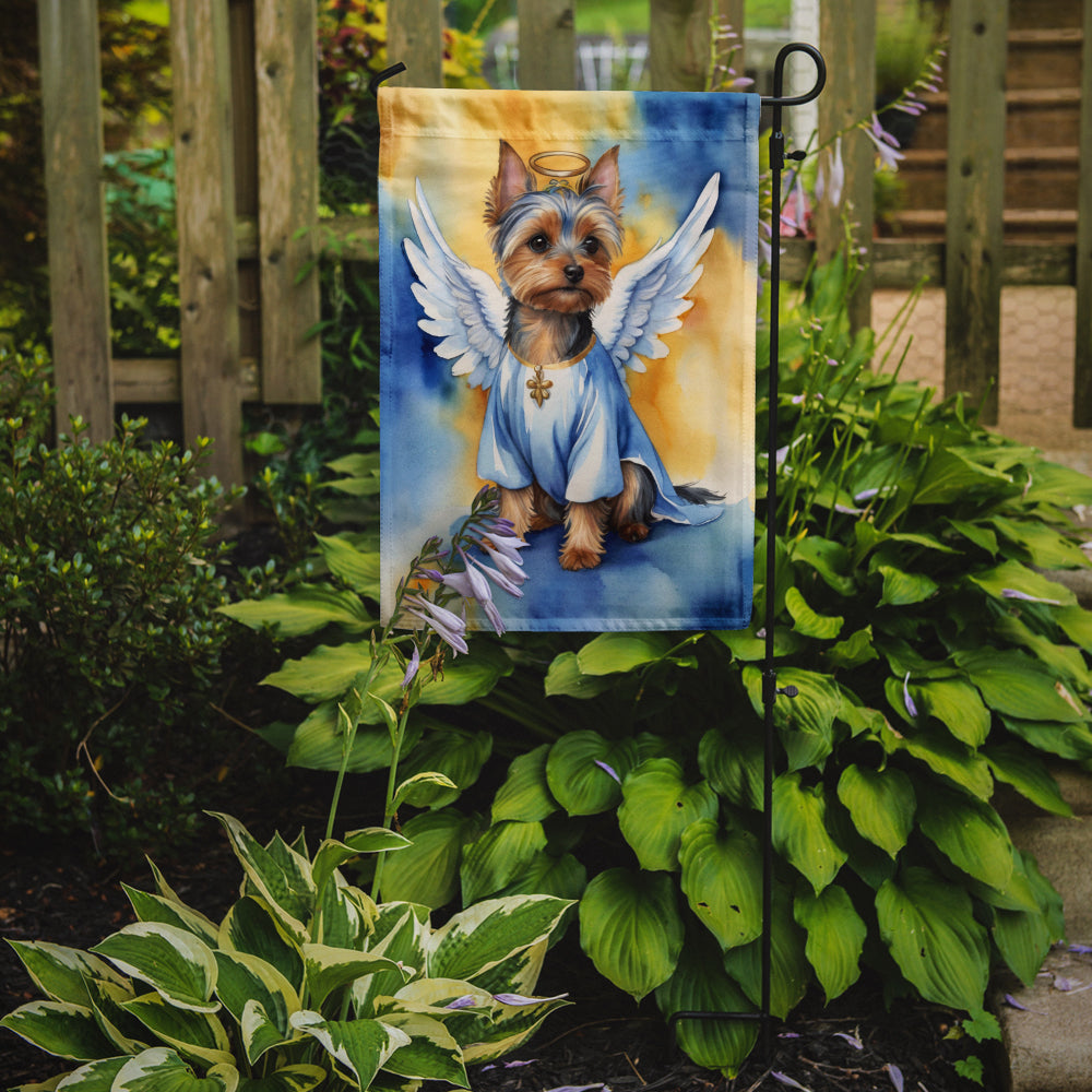 Silky Terrier My Angel Garden Flag