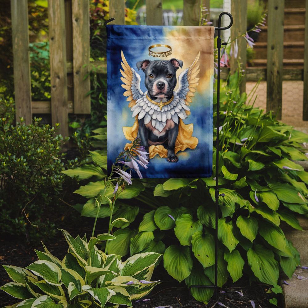 Staffordshire Bull Terrier My Angel Garden Flag