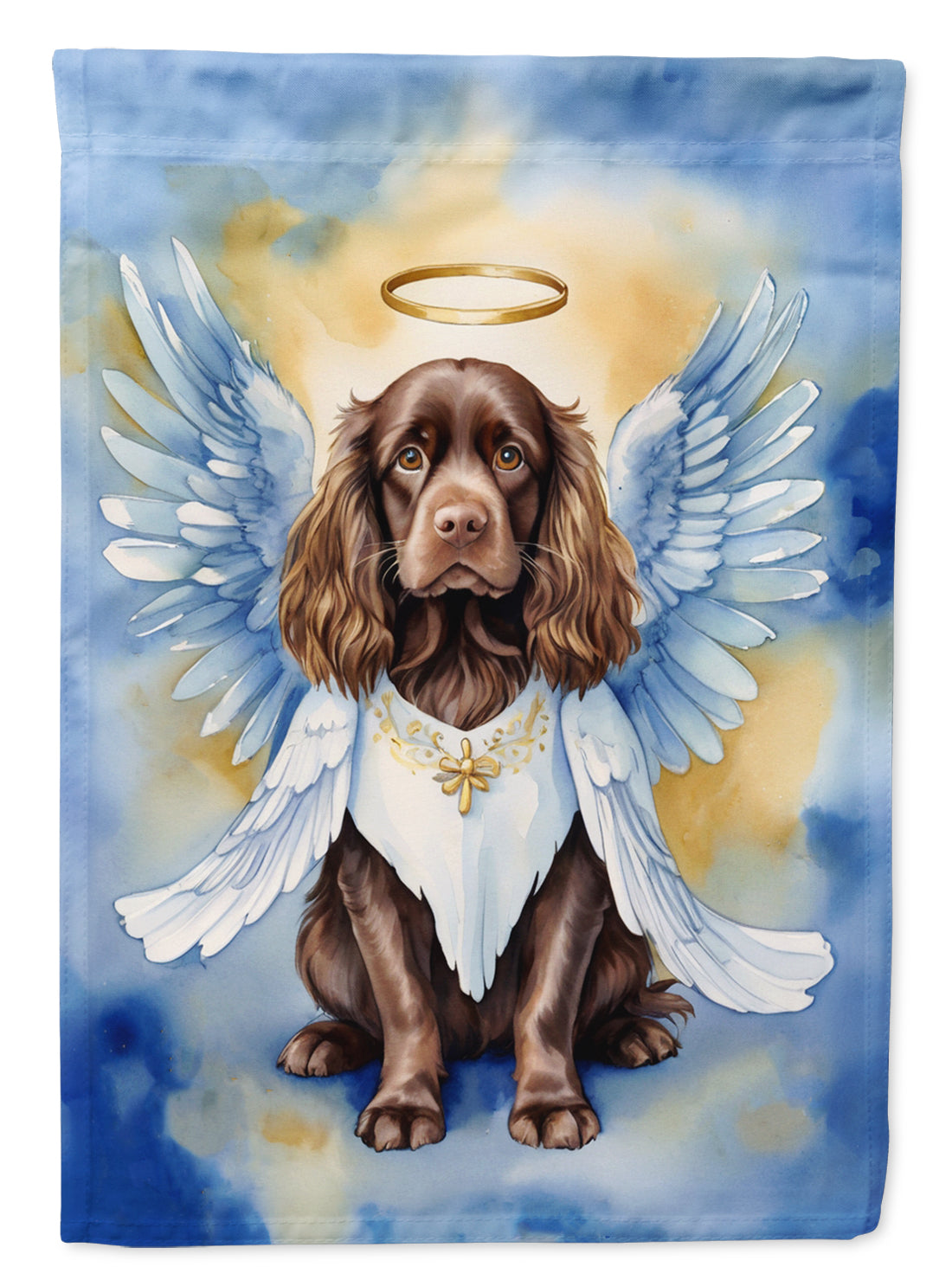 Buy this Sussex Spaniel My Angel House Flag