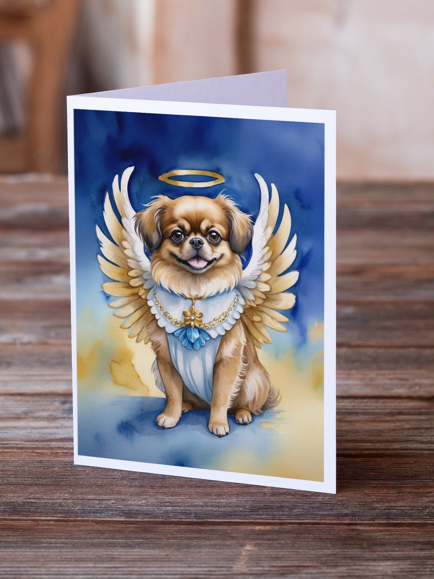 Buy this Tibetan Spaniel My Angel Greeting Cards Pack of 8