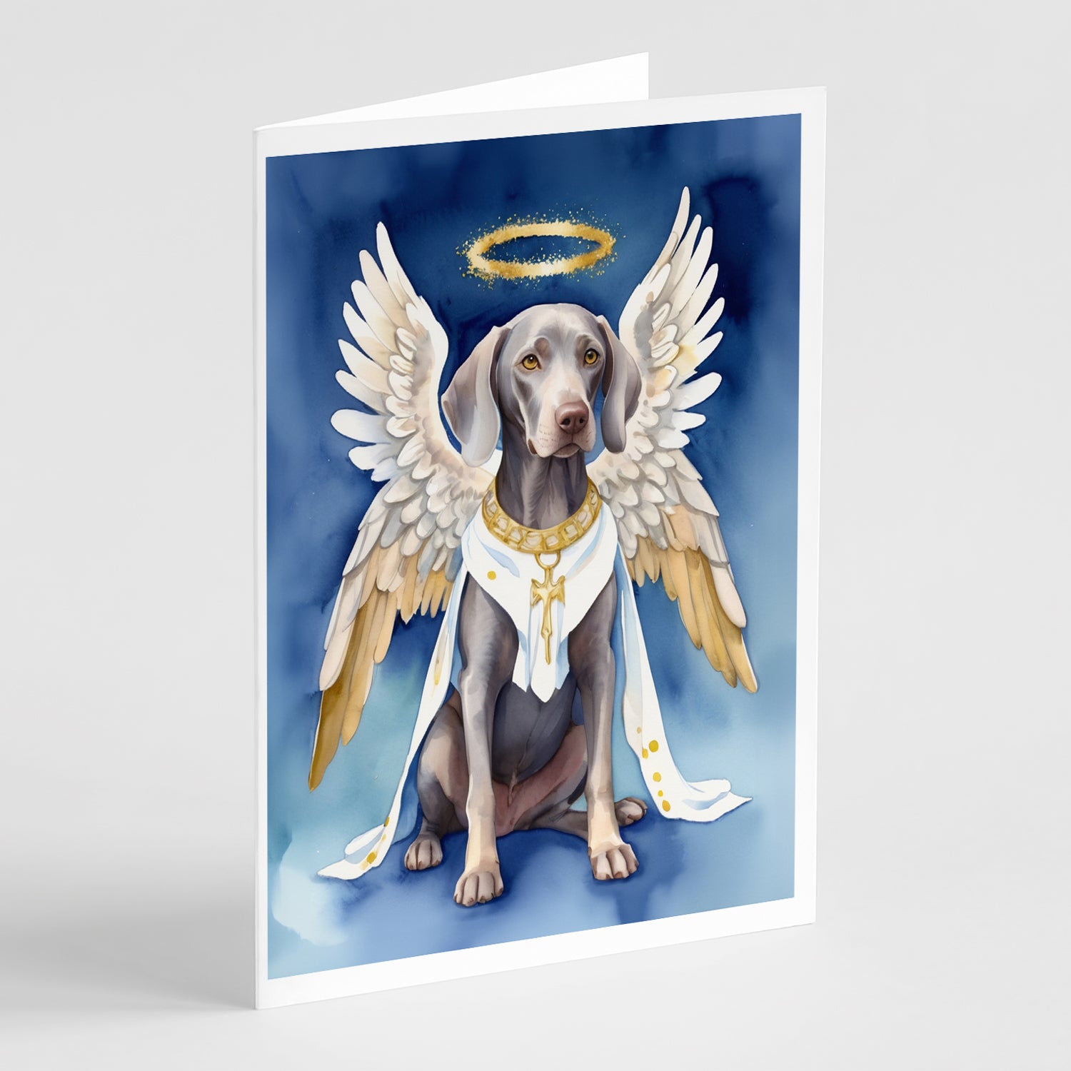 Buy this Weimaraner My Angel Greeting Cards Pack of 8