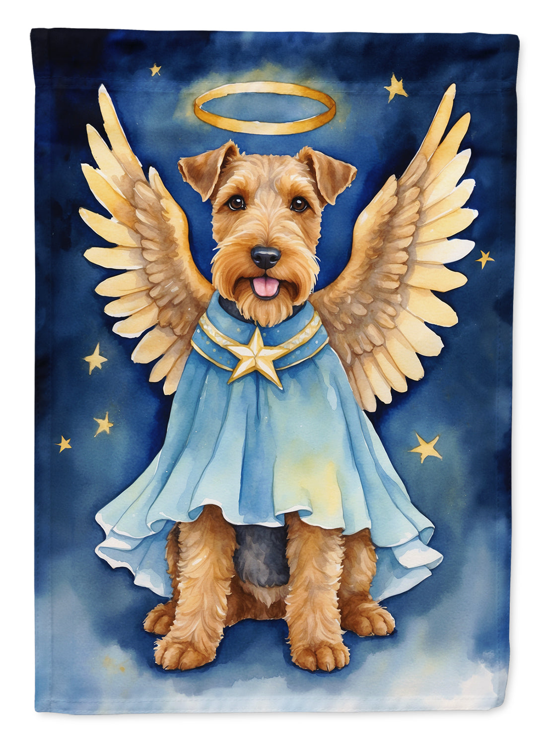 Buy this Welsh Terrier My Angel House Flag