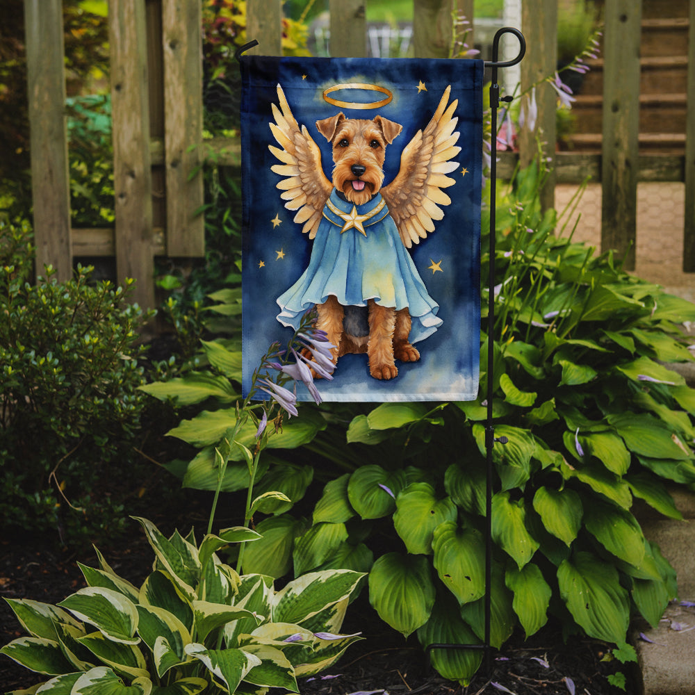 Welsh Terrier My Angel Garden Flag