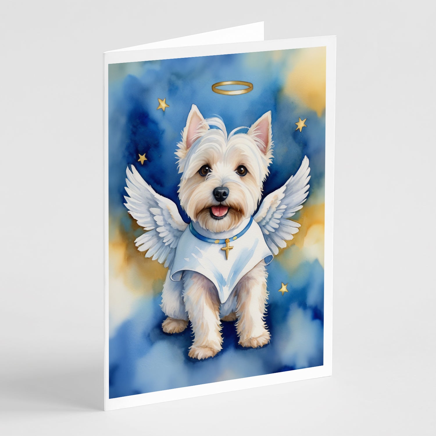 Buy this Westie My Angel Greeting Cards Pack of 8