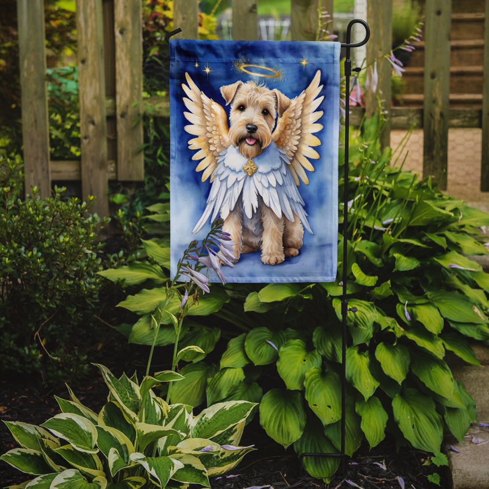Wheaten Terrier My Angel Garden Flag
