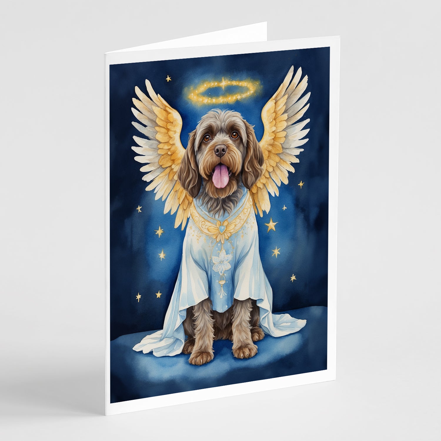 Buy this Wirehaired Pointing Griffon My Angel Greeting Cards Pack of 8