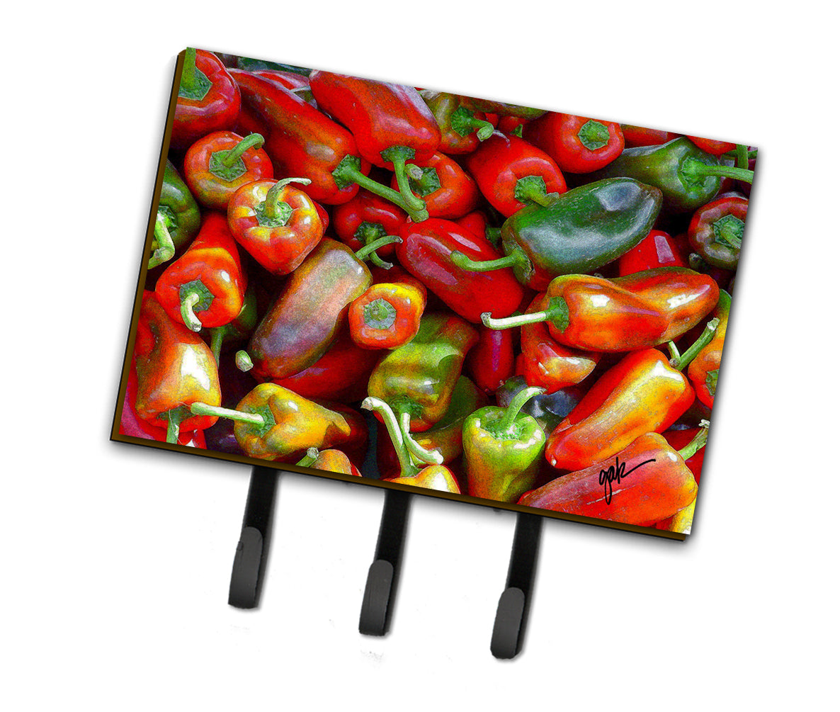 Chilis by Gary Kwiatek Leash or Key Holder
