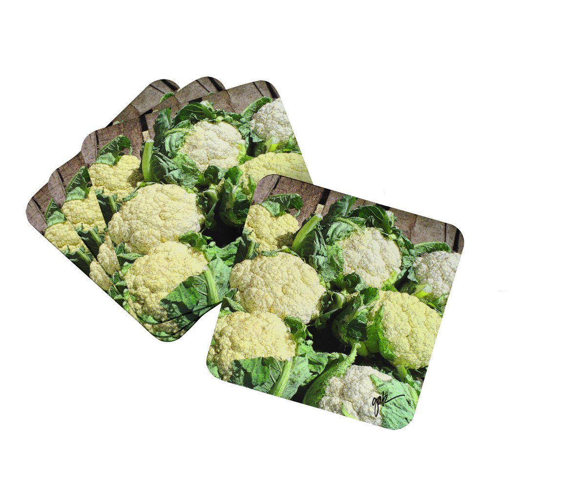 Buy this Cauliflower by Gary Kwiatek Foam Coaster Set of 4