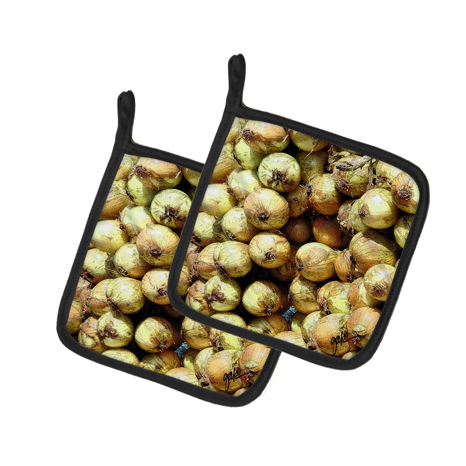 Buy this Onions by Gary Kwiatek Pair of Pot Holders