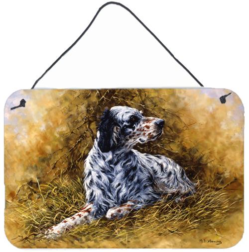 English Setter by Michael Herring Wall or Door Hanging Prints by Caroline's Treasures
