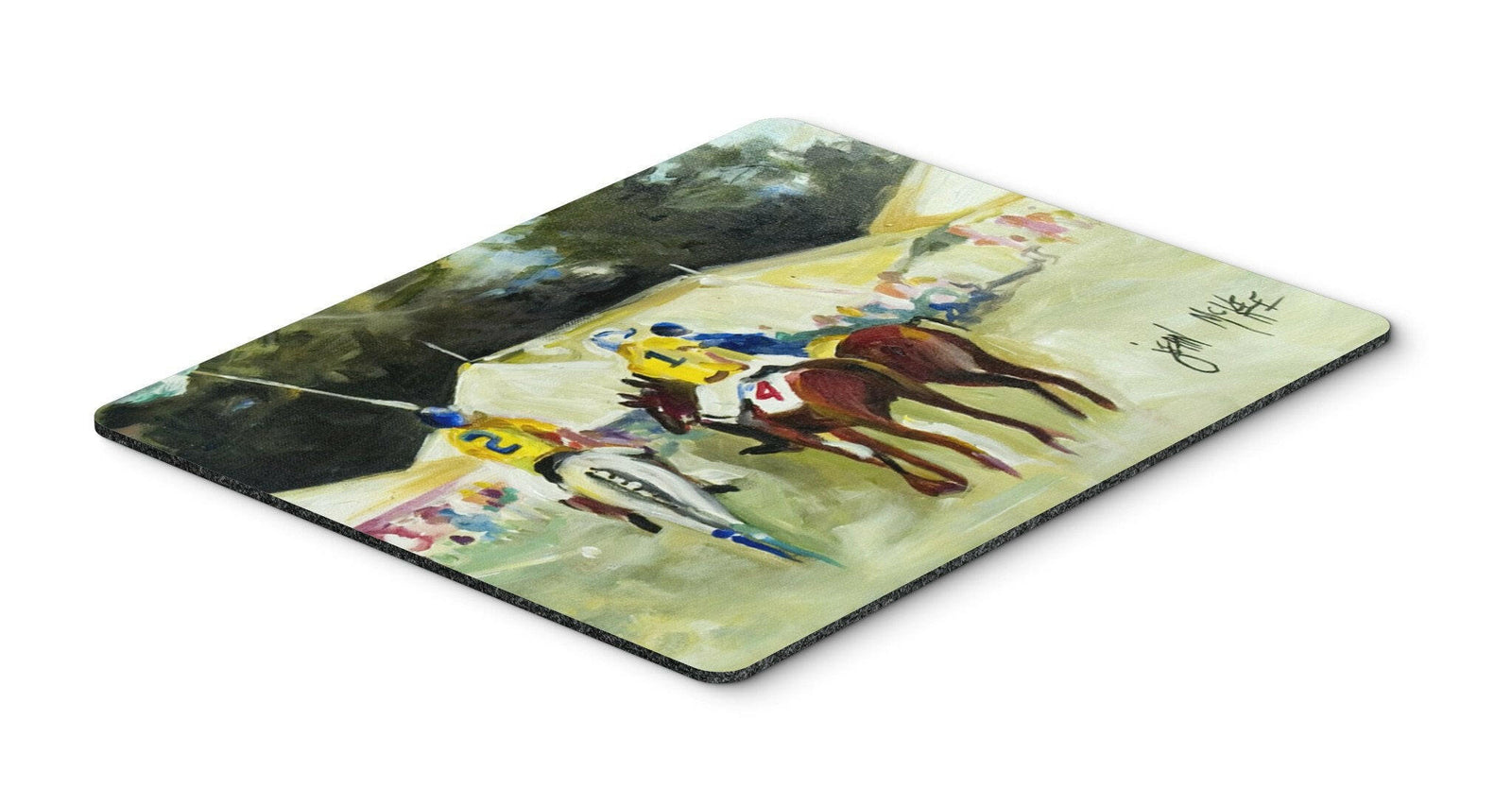 Polo at the Point Mouse Pad, Hot Pad or Trivet JMK1006MP by Caroline's Treasures