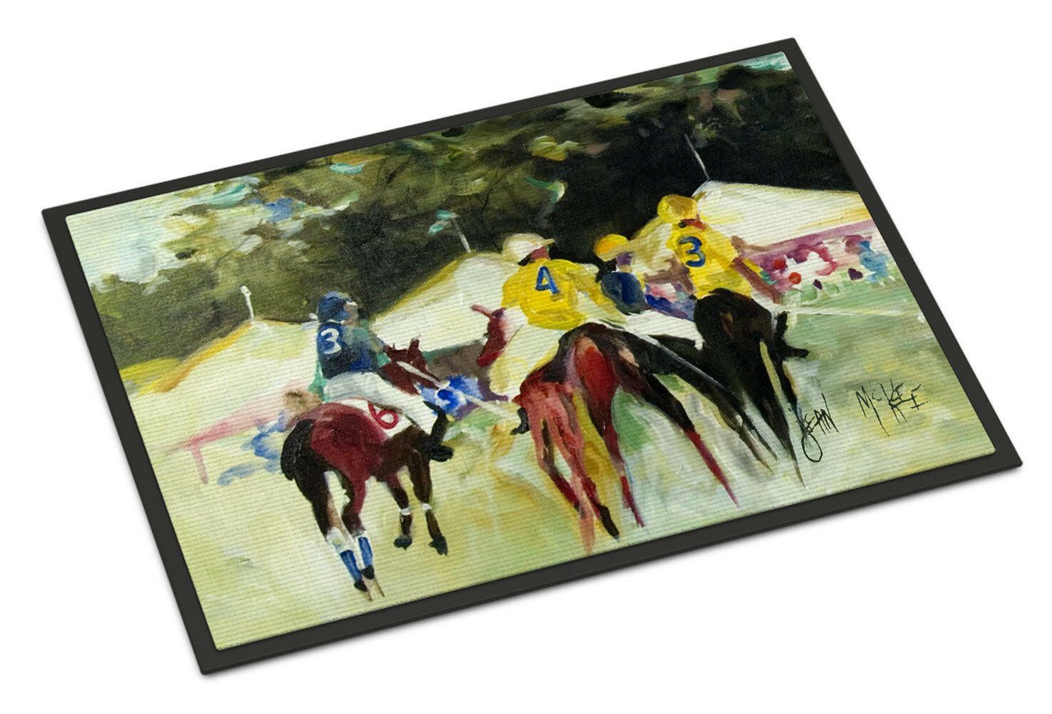 Polo at the Point Indoor or Outdoor Mat 18x27 JMK1007MAT - the-store.com