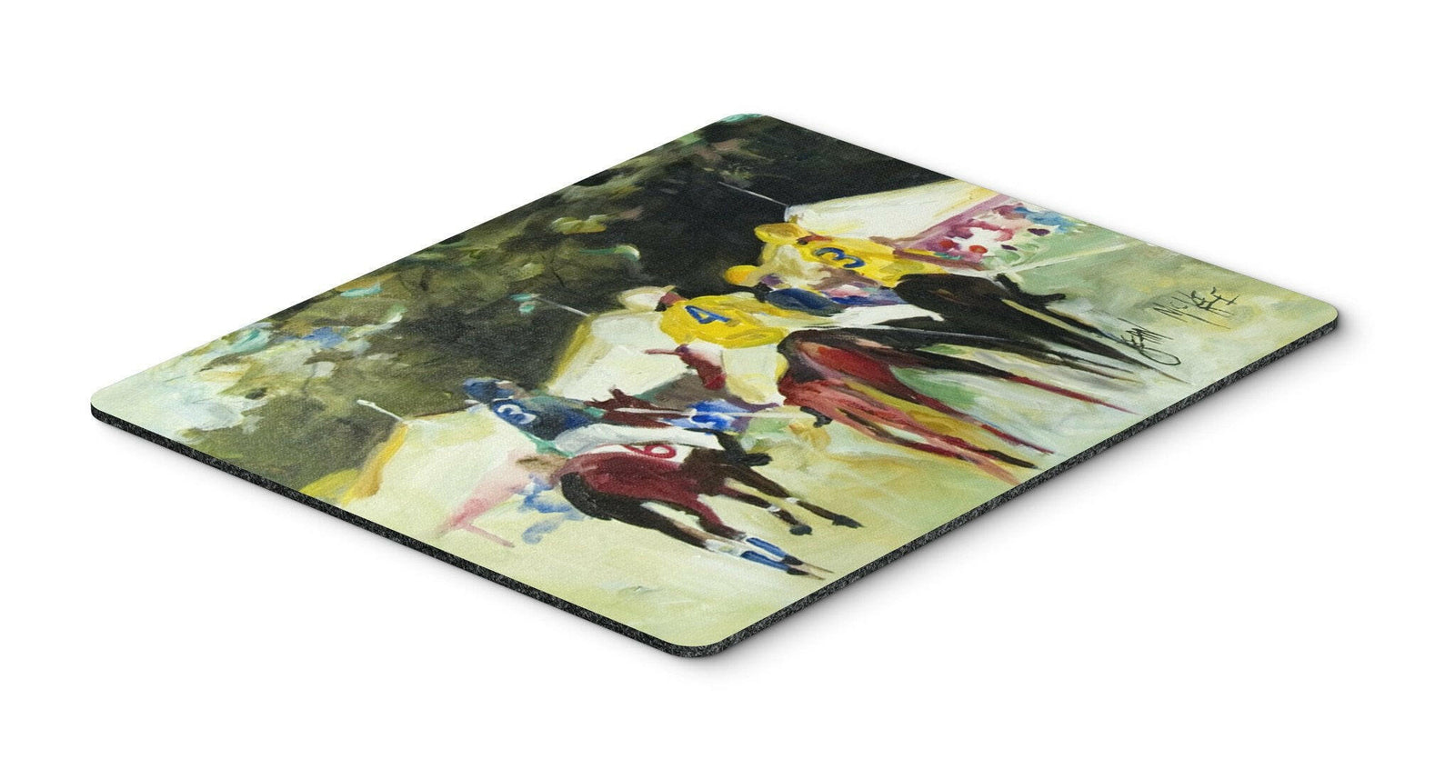 Polo at the Point Mouse Pad, Hot Pad or Trivet JMK1007MP by Caroline's Treasures