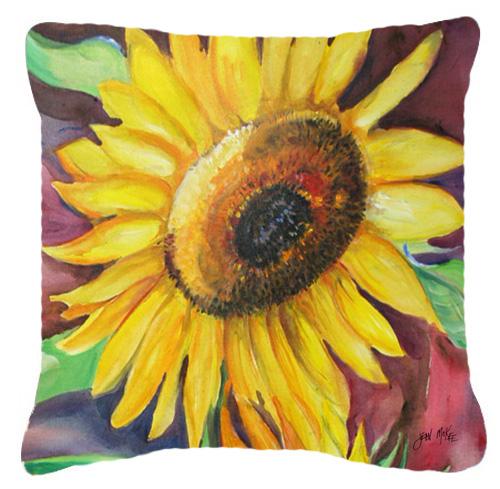 Sunflowers Canvas Fabric Decorative Pillow by Caroline's Treasures