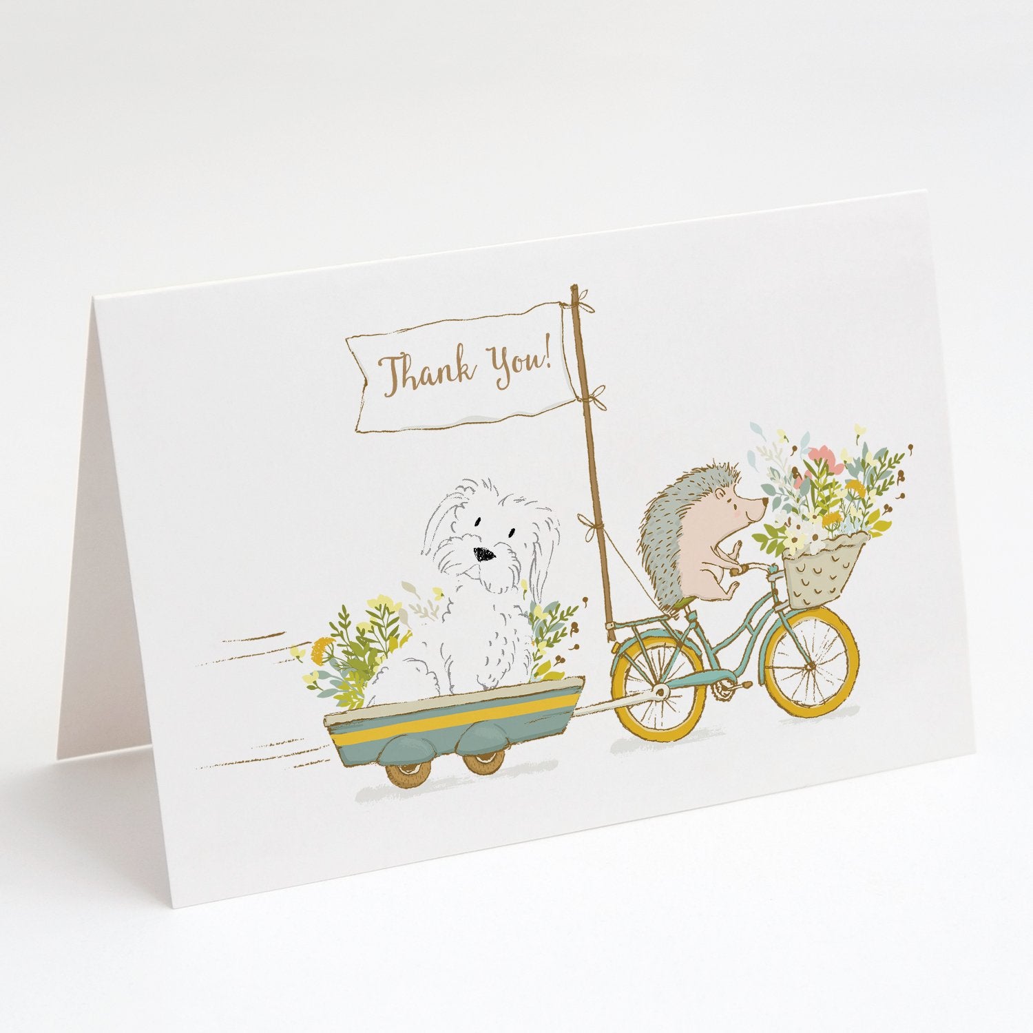 Buy this Maltese White Greeting Cards and Envelopes Pack of 8