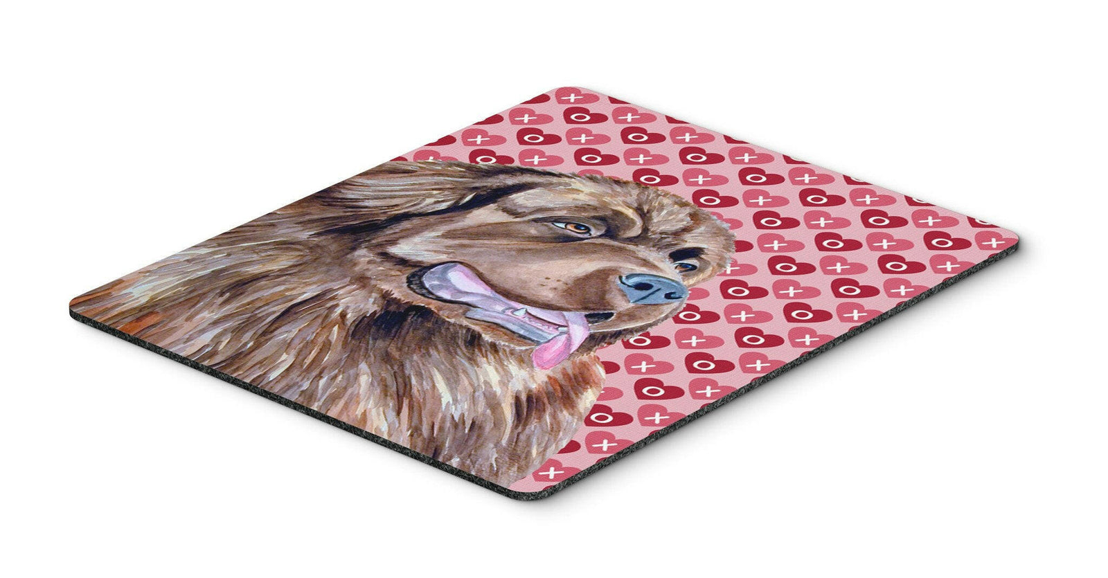 Newfoundland Hearts Love and Valentine's Day Mouse Pad, Hot Pad or Trivet by Caroline's Treasures