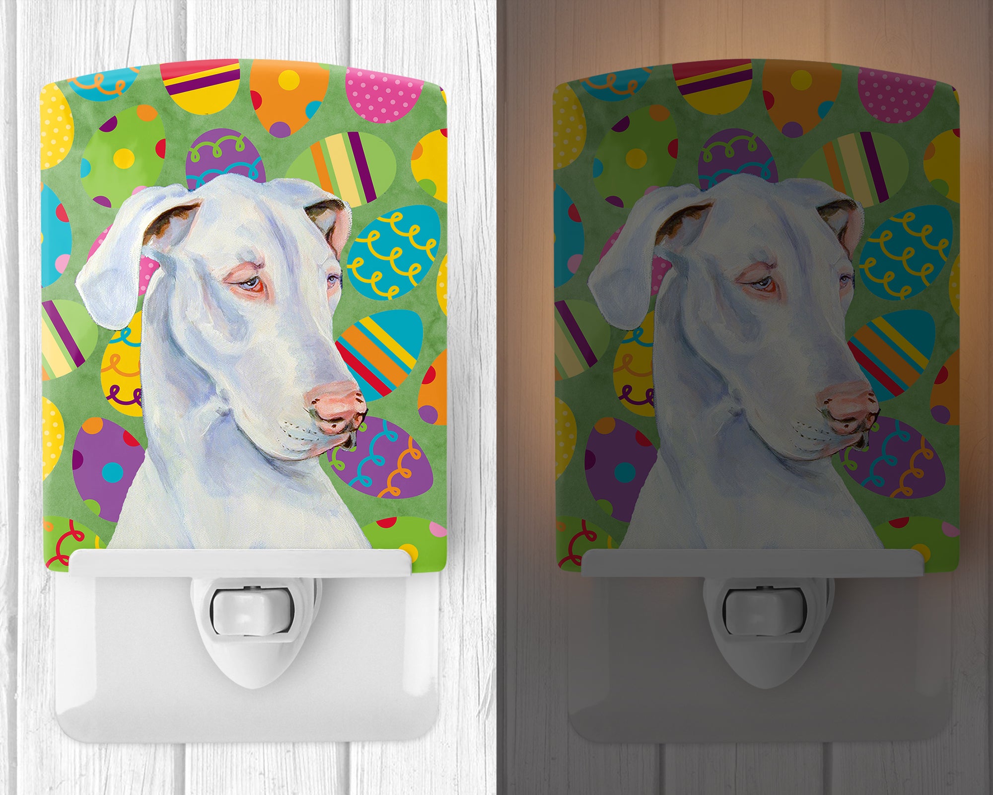 Great Dane Easter Eggtravaganza Ceramic Night Light LH9401CNL - the-store.com
