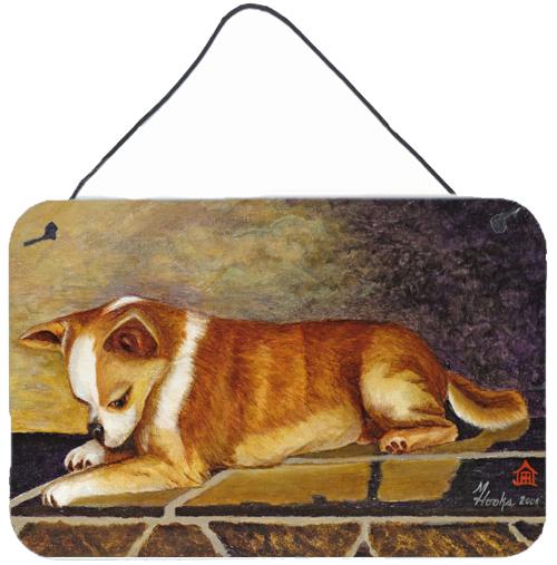 Chihuahua I See Me Wall or Door Hanging Prints MH1052DS812 by Caroline's Treasures