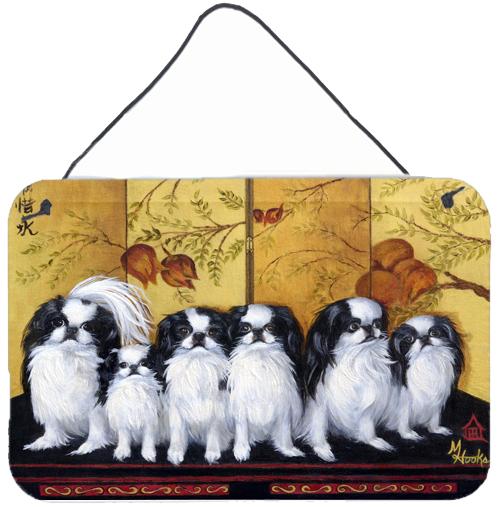 Japanese Chin Tea House Wall or Door Hanging Prints MH1060DS812 by Caroline's Treasures