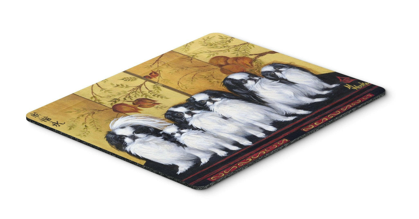 Japanese Chin Tea House Mouse Pad, Hot Pad or Trivet MH1060MP by Caroline's Treasures