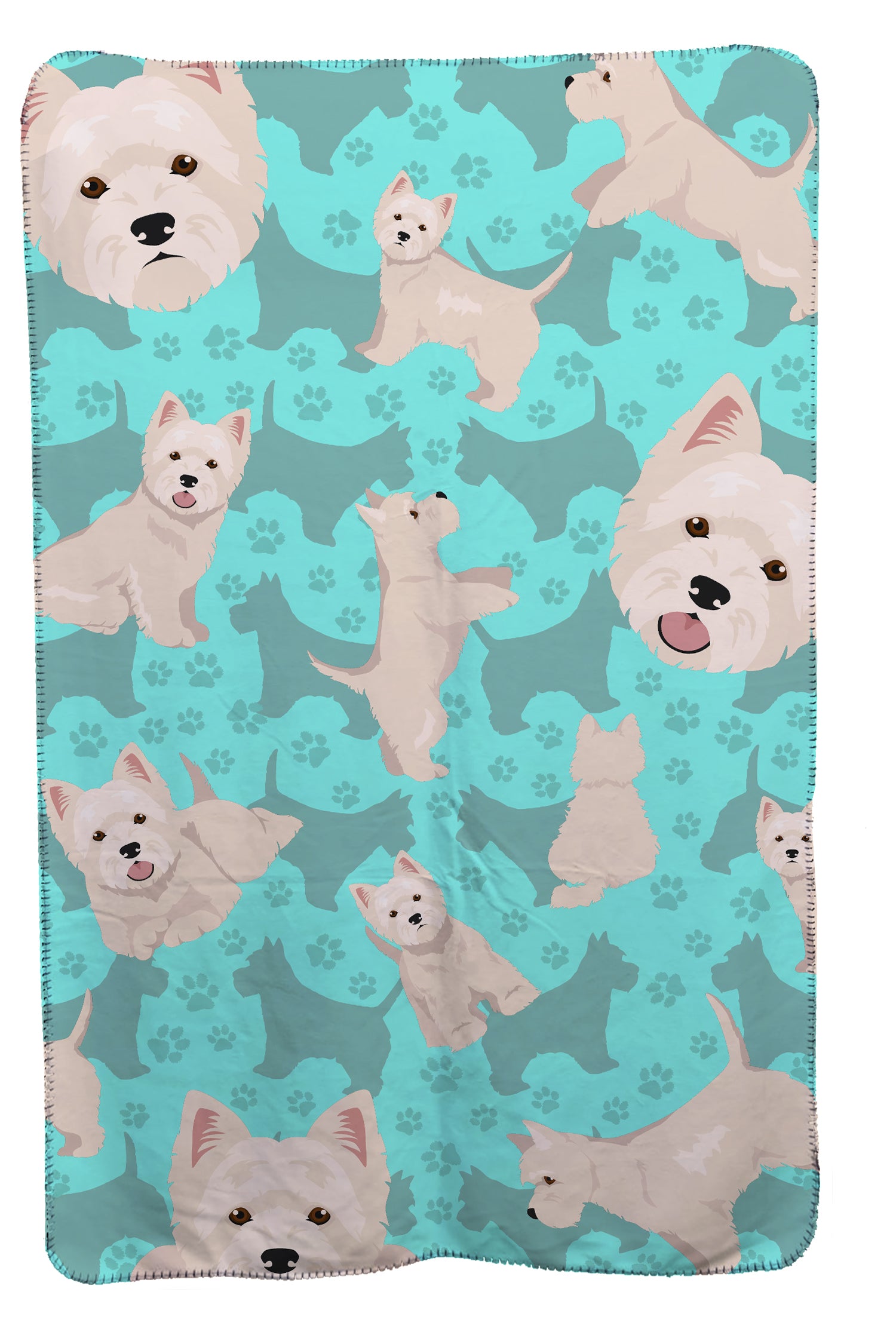 Buy this Westie Soft Travel Blanket with Bag