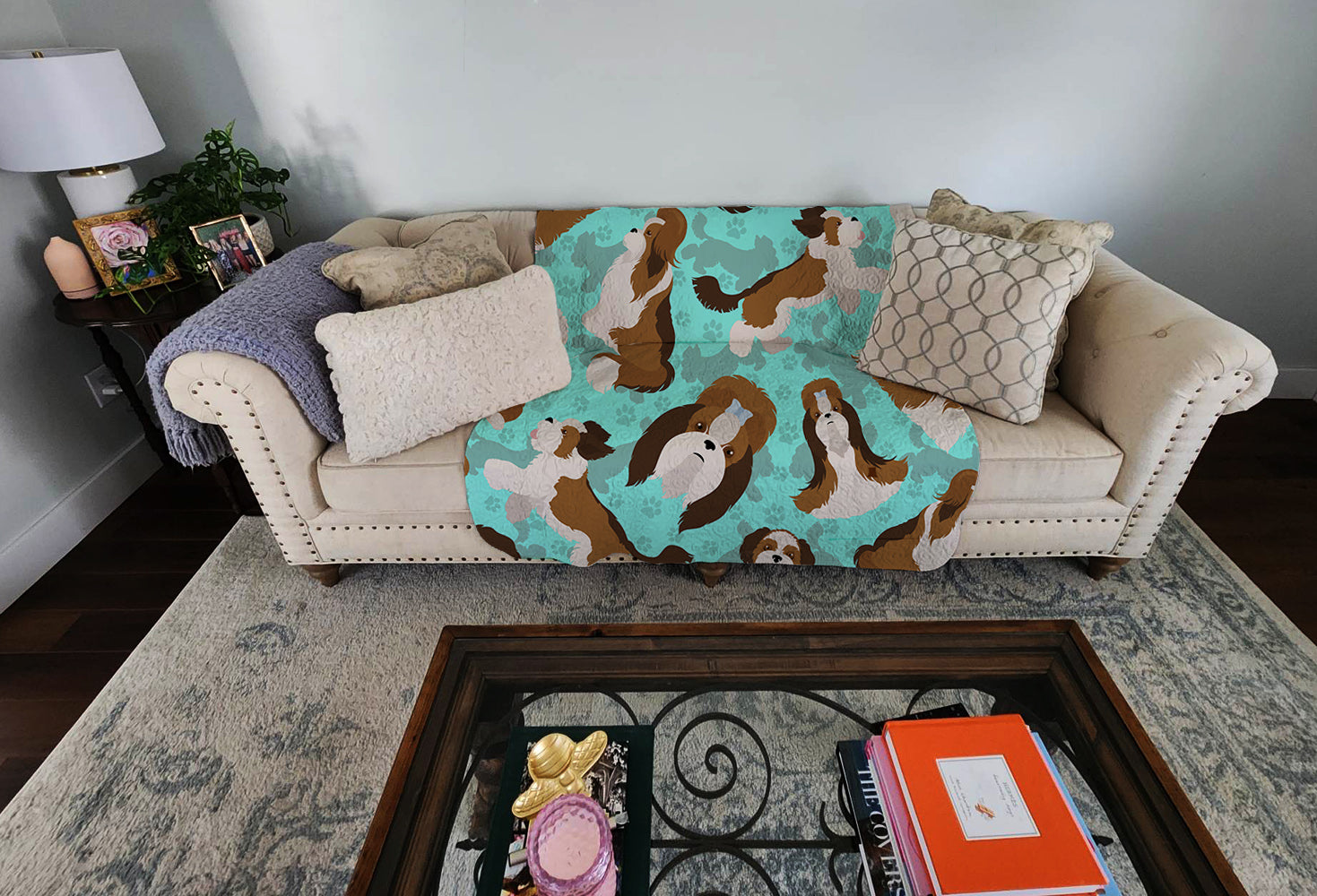 Buy this Shih Tzu Quilted Blanket 50x60