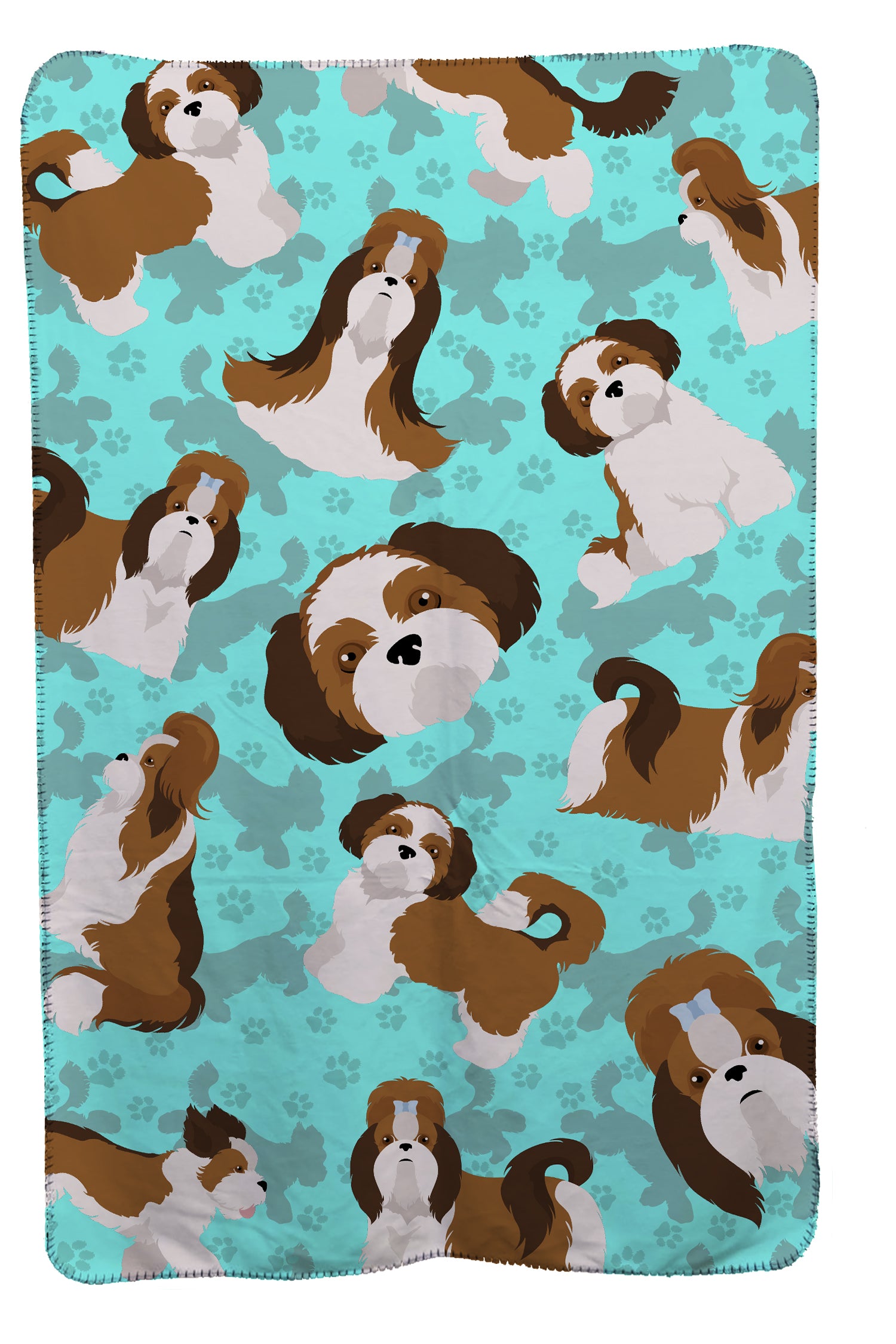 Buy this Shih Tzu Soft Travel Blanket with Bag