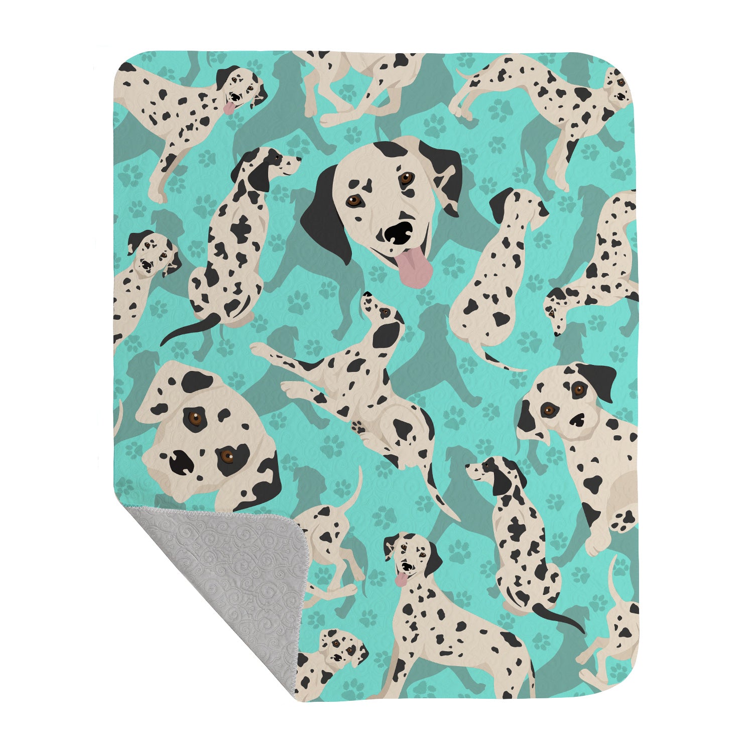 Buy this Dalmatian Quilted Blanket 50x60