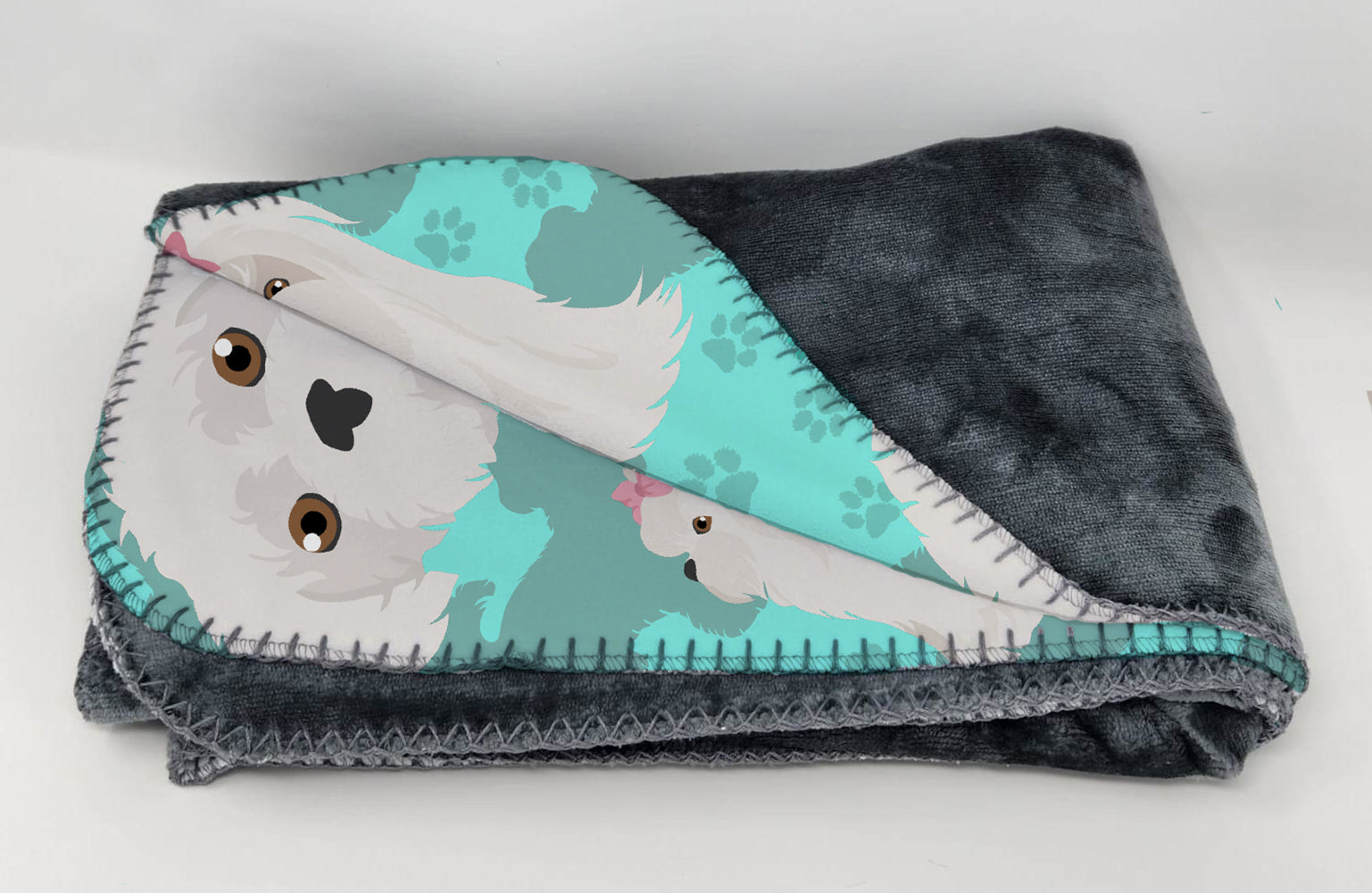 Buy this Maltese Soft Travel Blanket with Bag